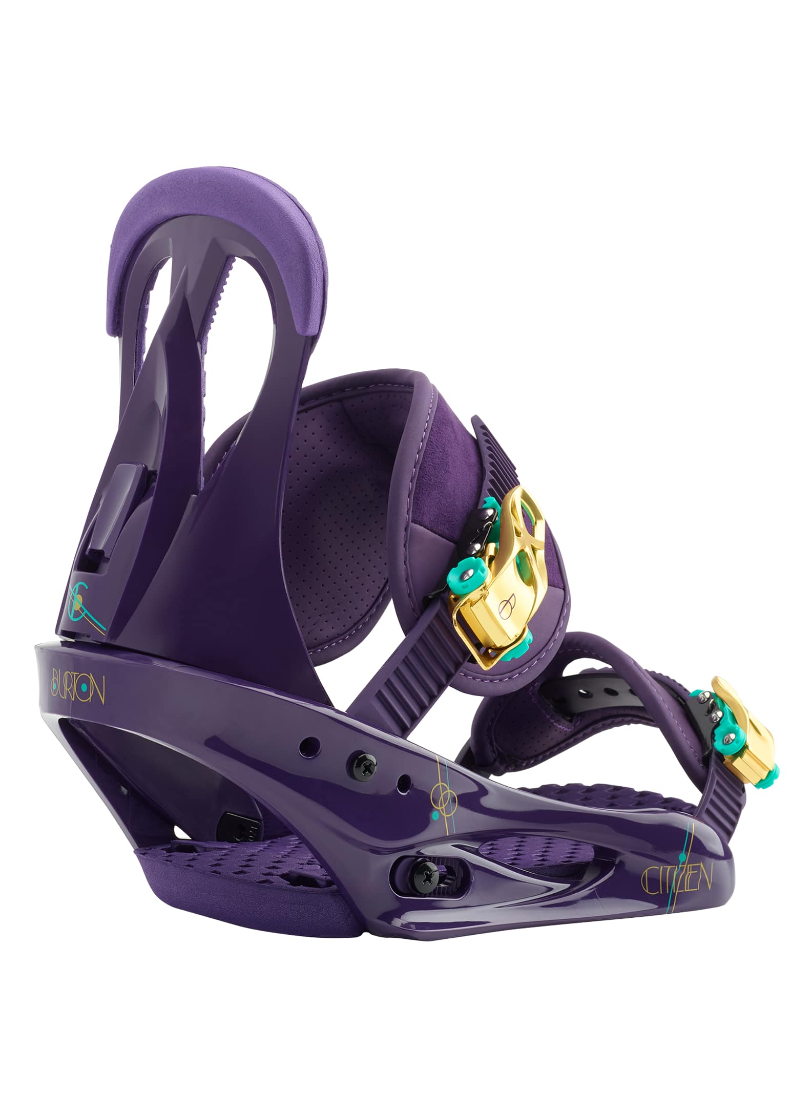 Burton - Fixations pour snowboard Citizen Re:Flex™ femme, Purps, M