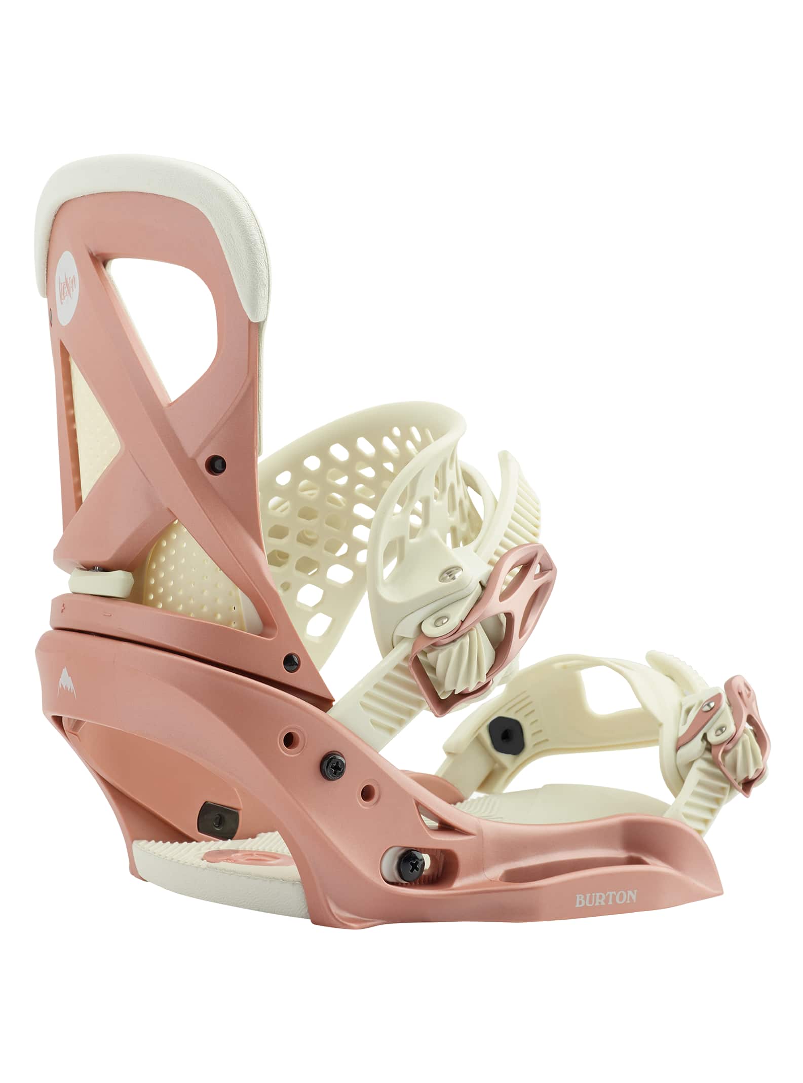 Burton - Fixation pour snowboard Lexa EST femme, Rose Gold, S