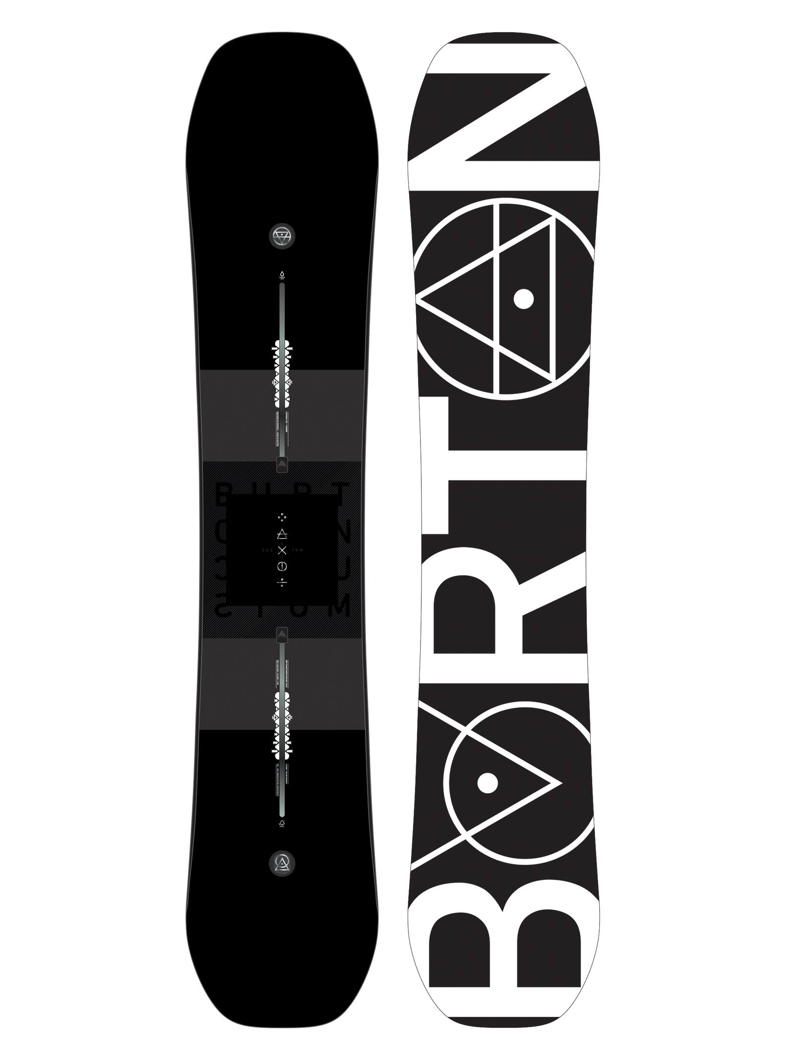 Burton Custom Snowboard Size Chart