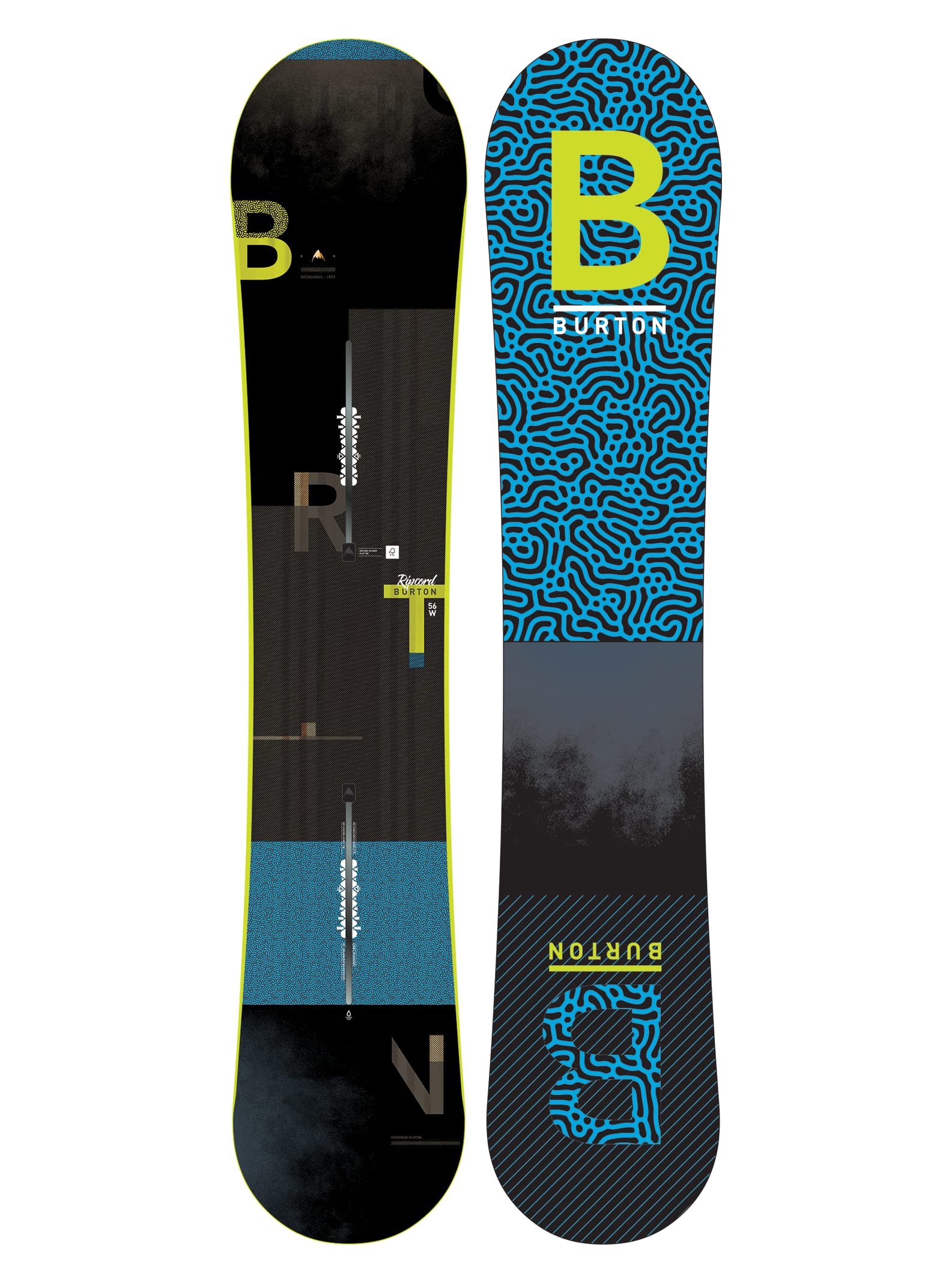 Burton - Snowboard Ripcord homme, 1070410500056W, 56W