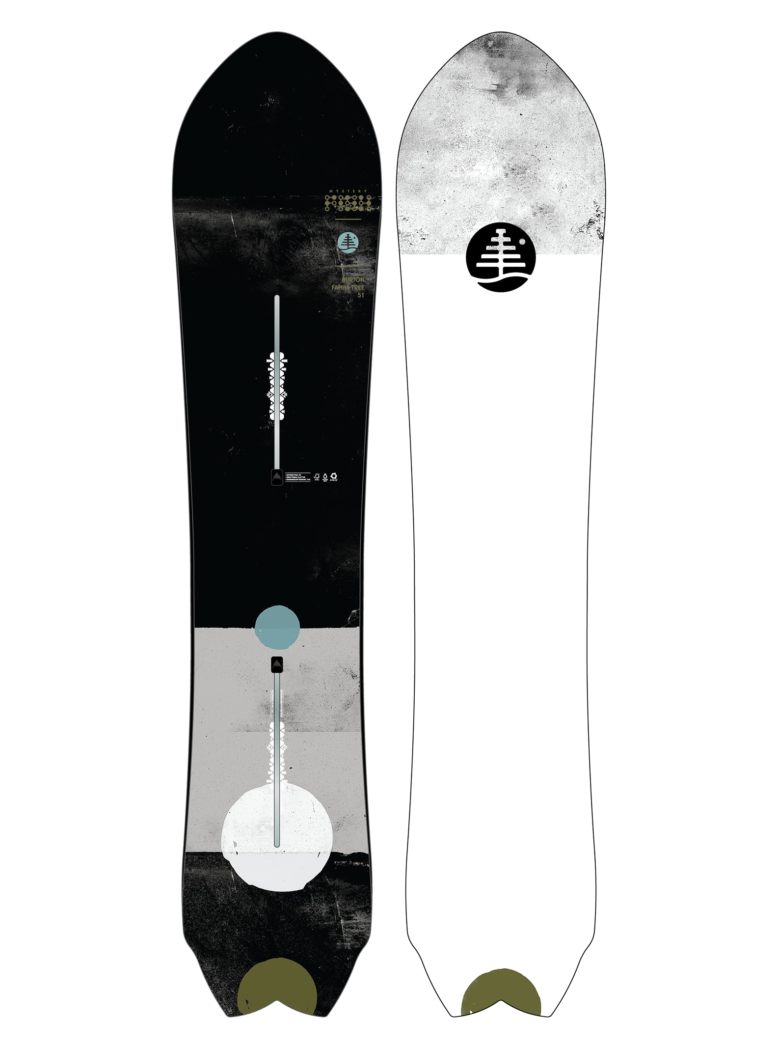 Burton - Snowboard Family Tree Mystery Fish homme, 151