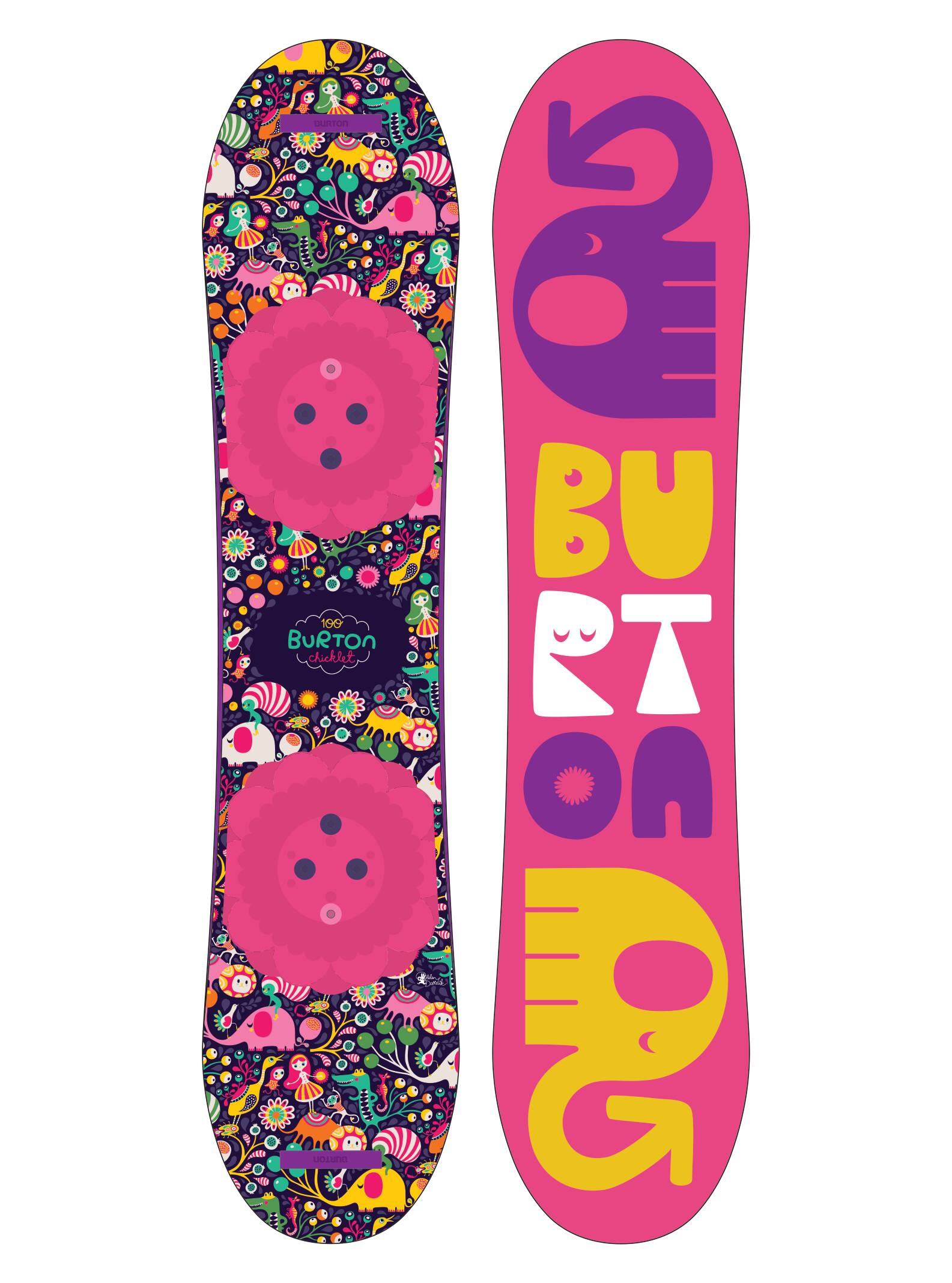Burton - Snowboard Chicklet fille, 100