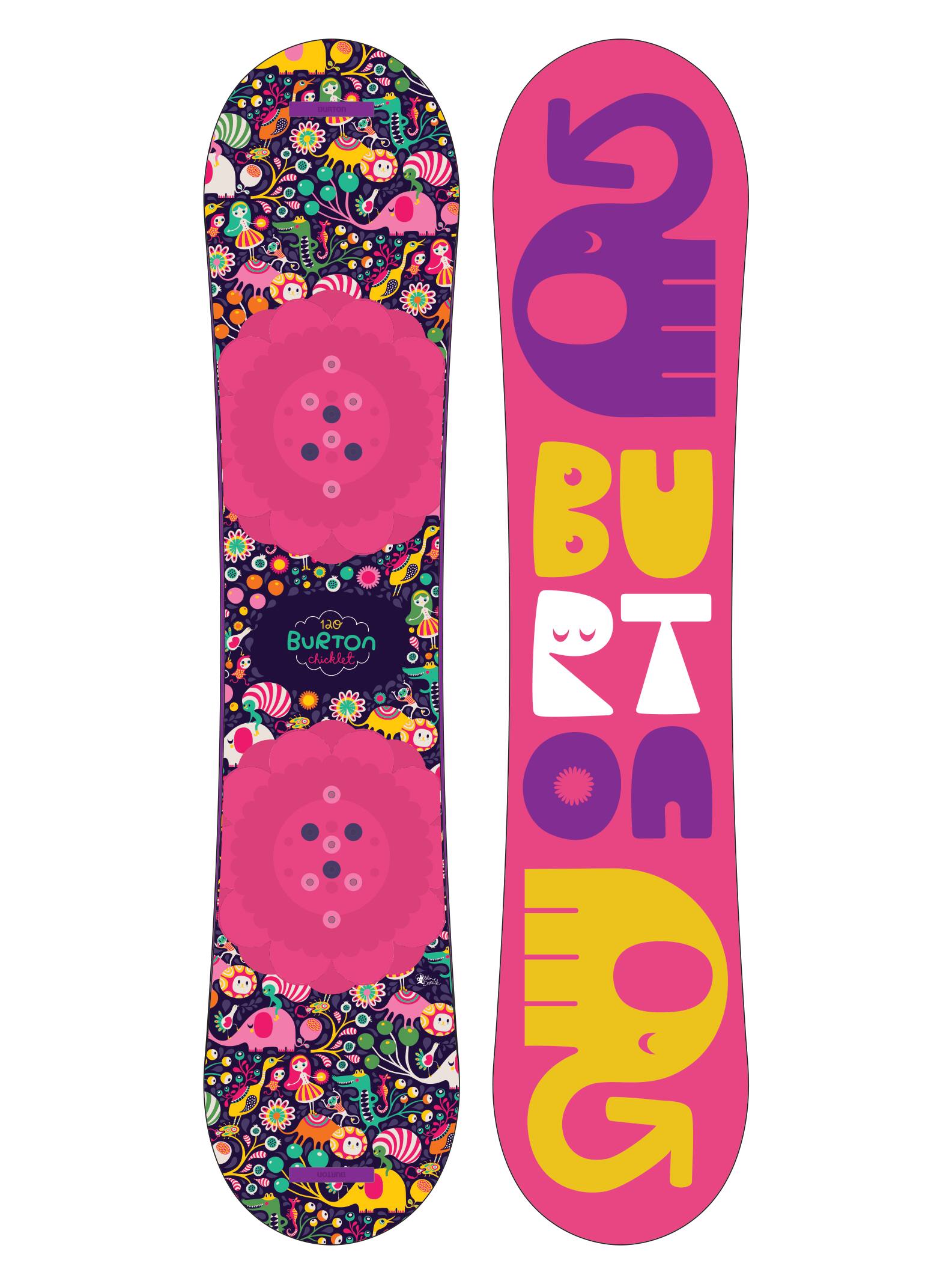 Burton - Snowboard Chicklet fille, 120