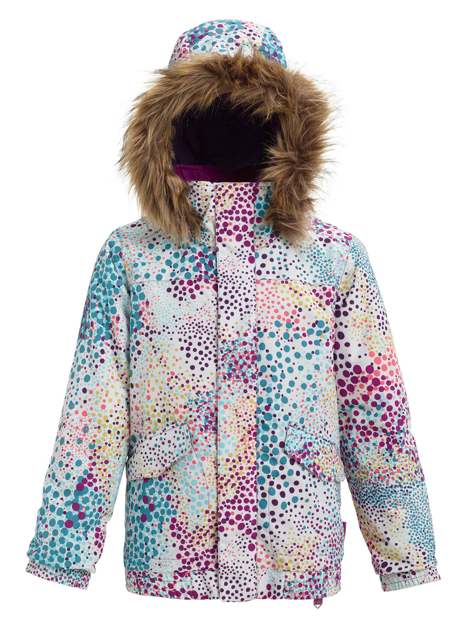 Burton - Veste aviateur Whiply fille, Stout White Dots, M