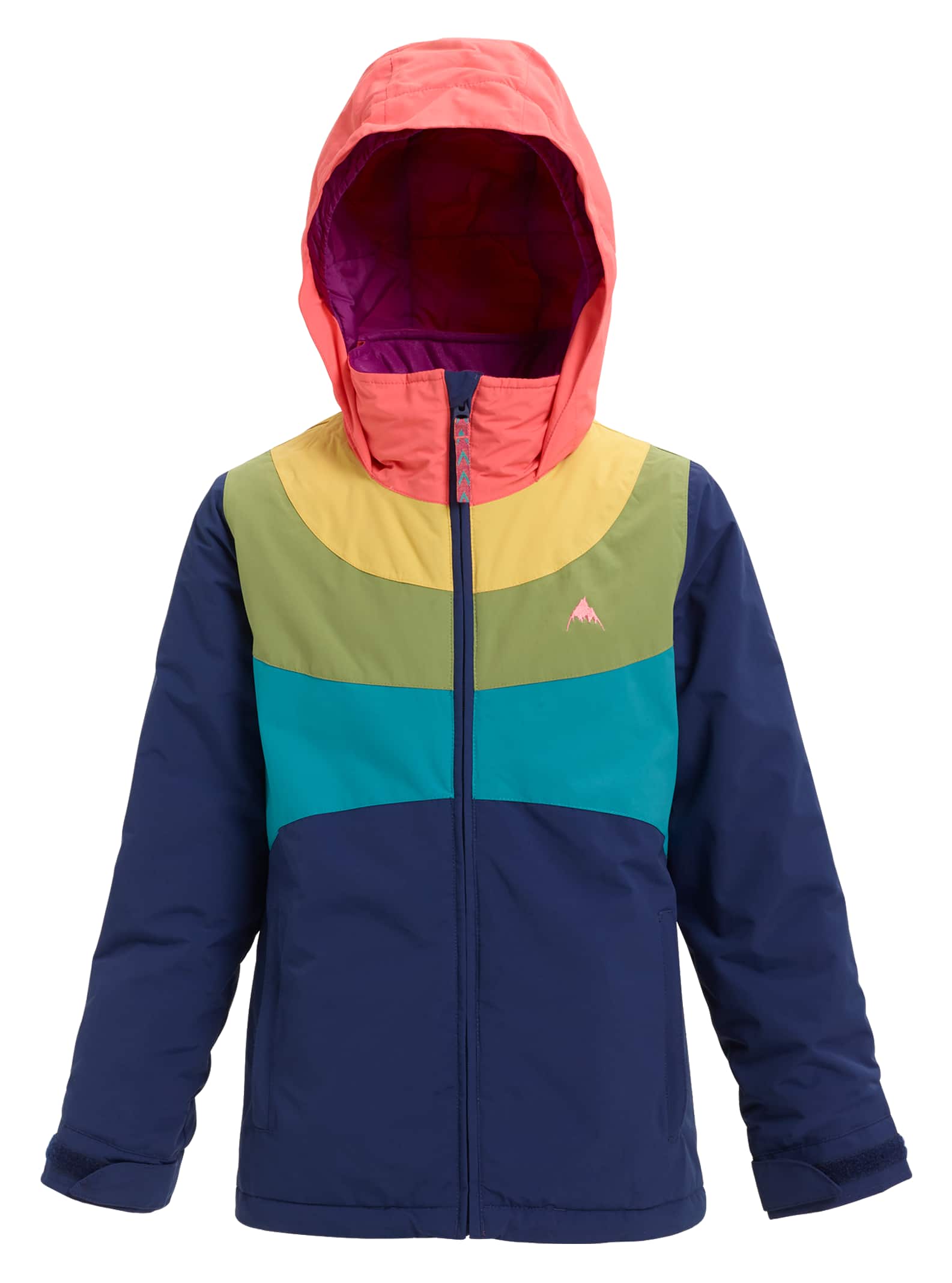 Burton - Veste Hart fille, Spellbound / Georgia Peach / Sunglow / Mosstone, M