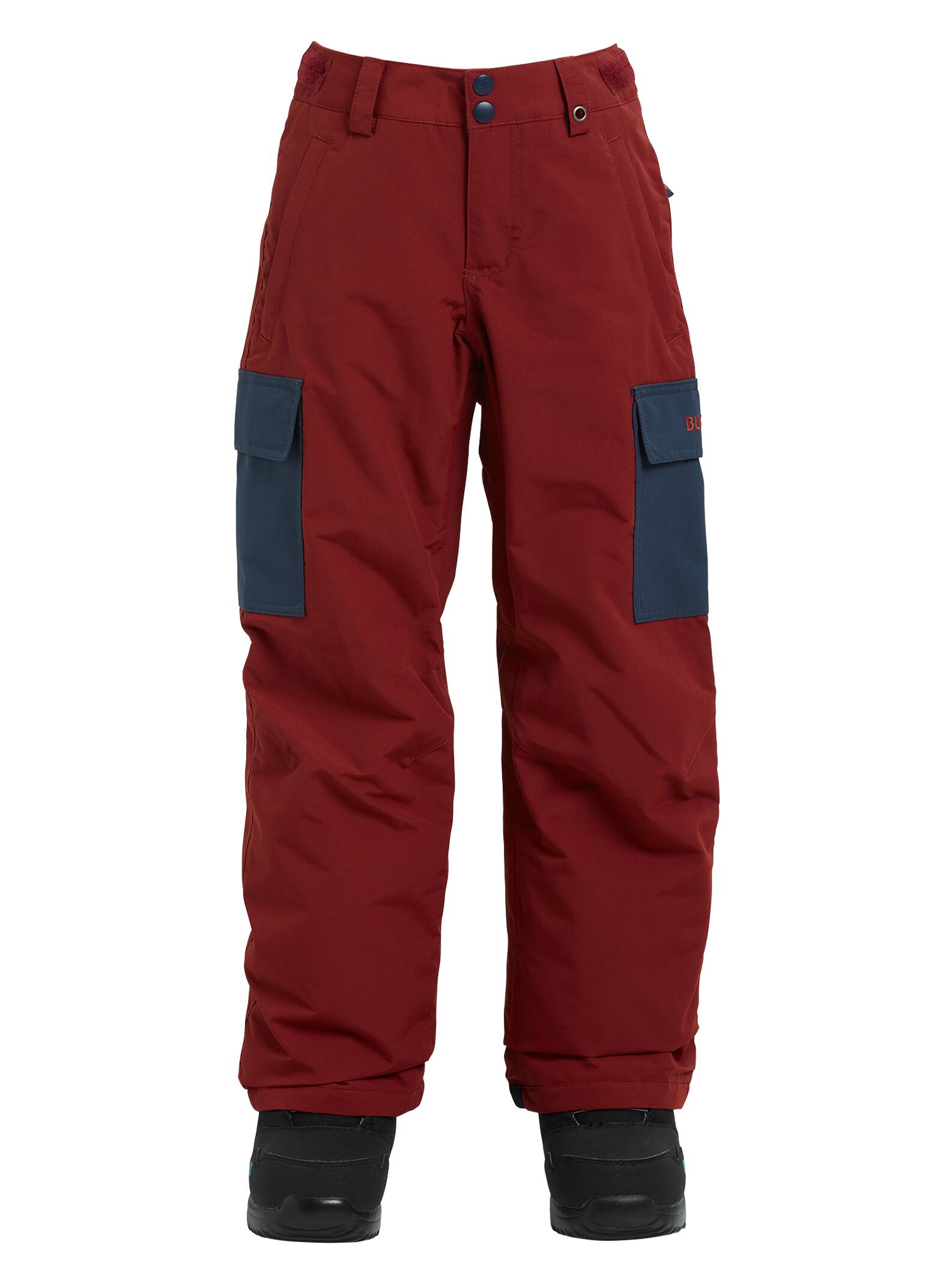 Burton - Pantalon cargo Exile garçon, Sparrow / Mood Indigo, L