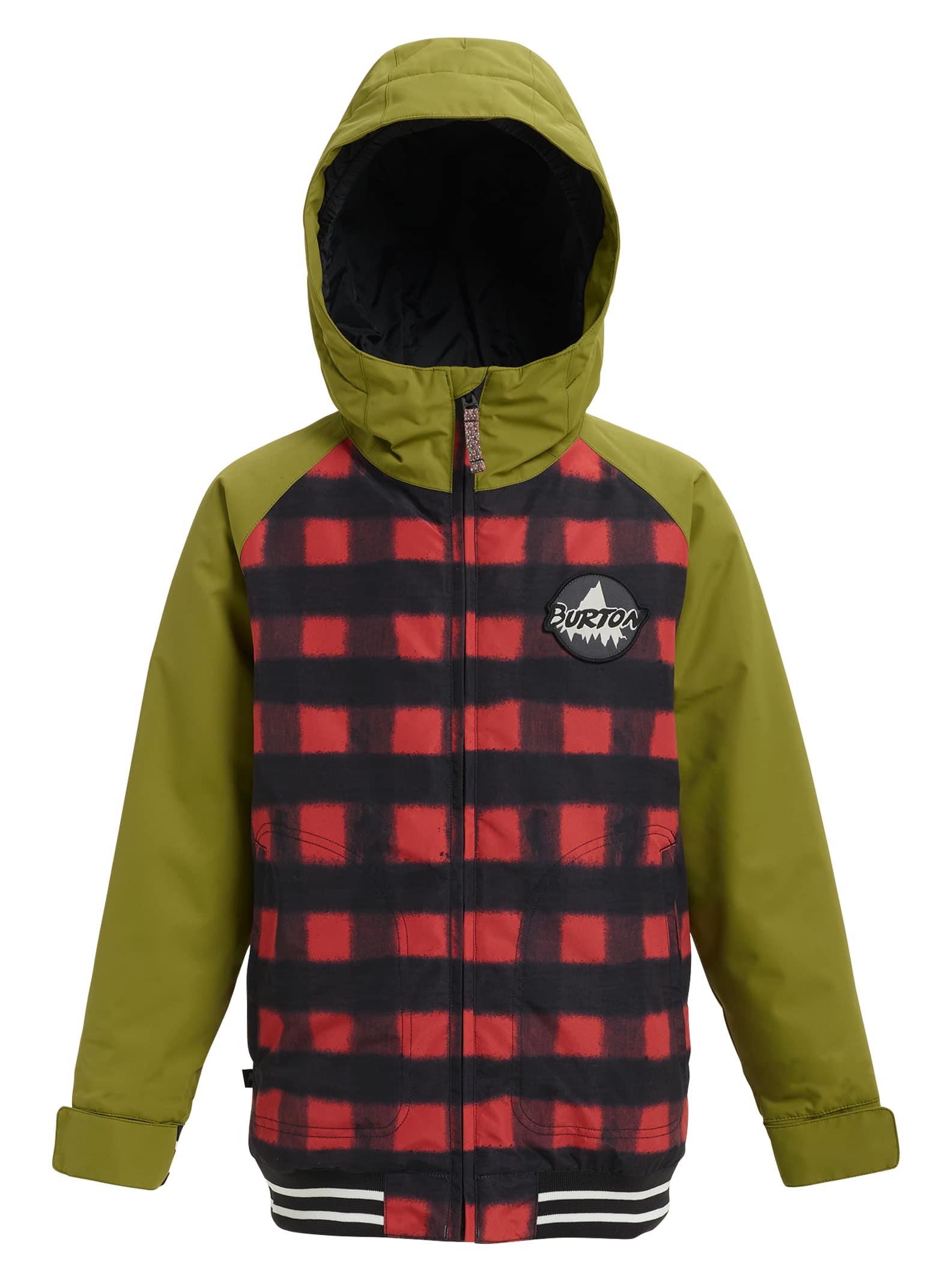 Burton - Veste Game Day garçon, Spray Buffalo / Olive Branch, L