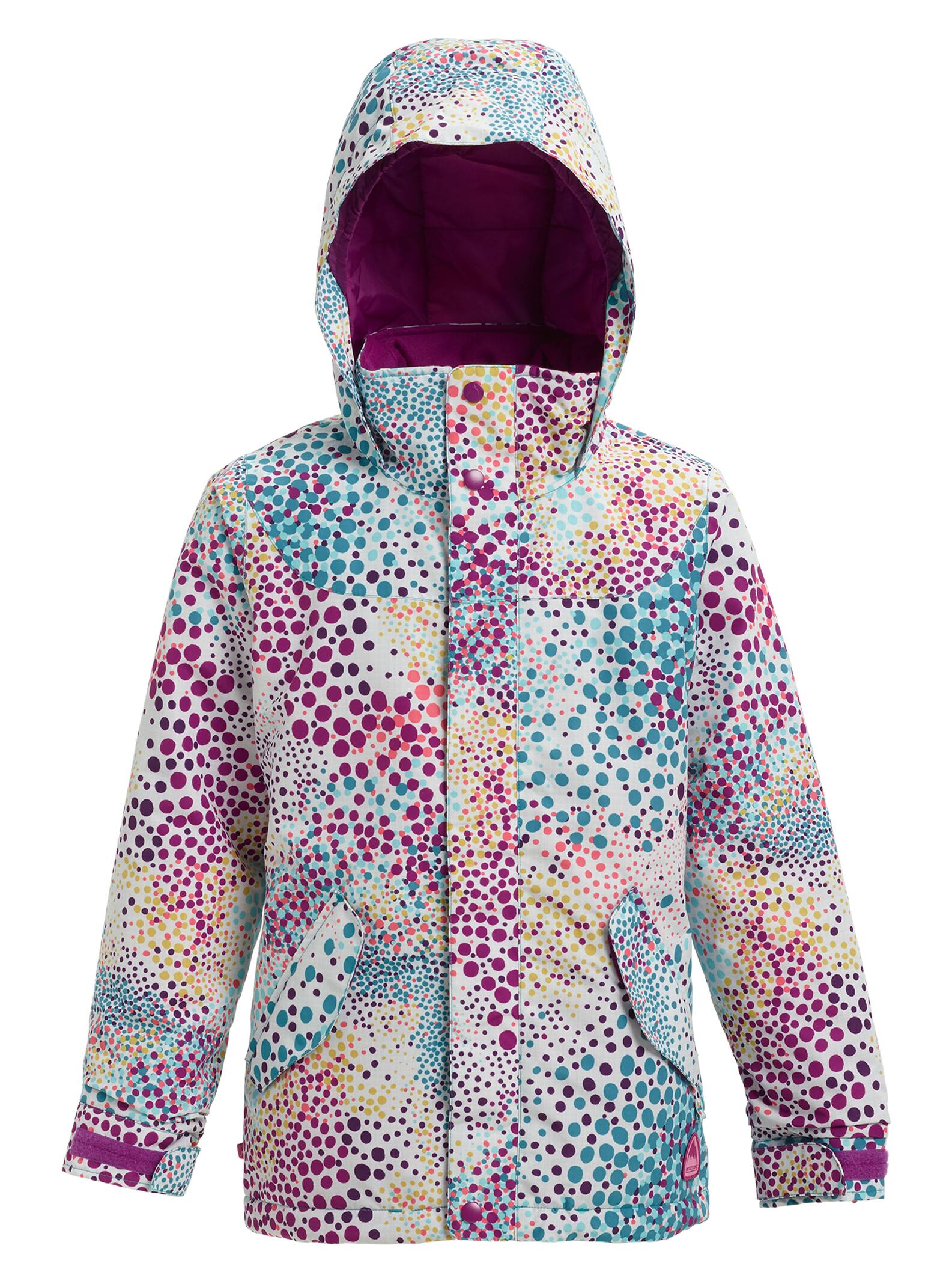 Burton - Veste Elodie fille, Stout White Dots, L