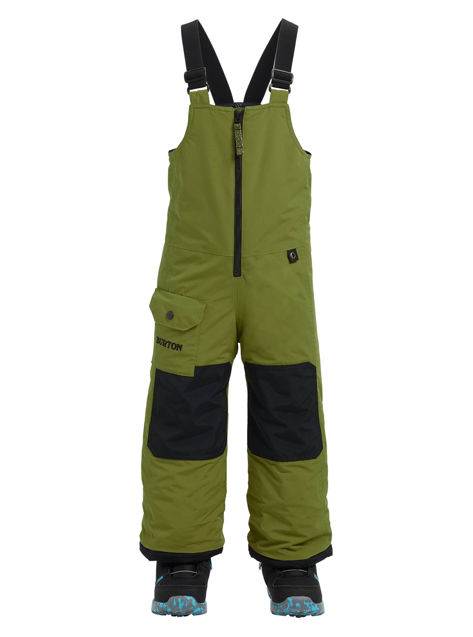 Burton - Salopette Maven tout-petit, Olive Branch, 2T