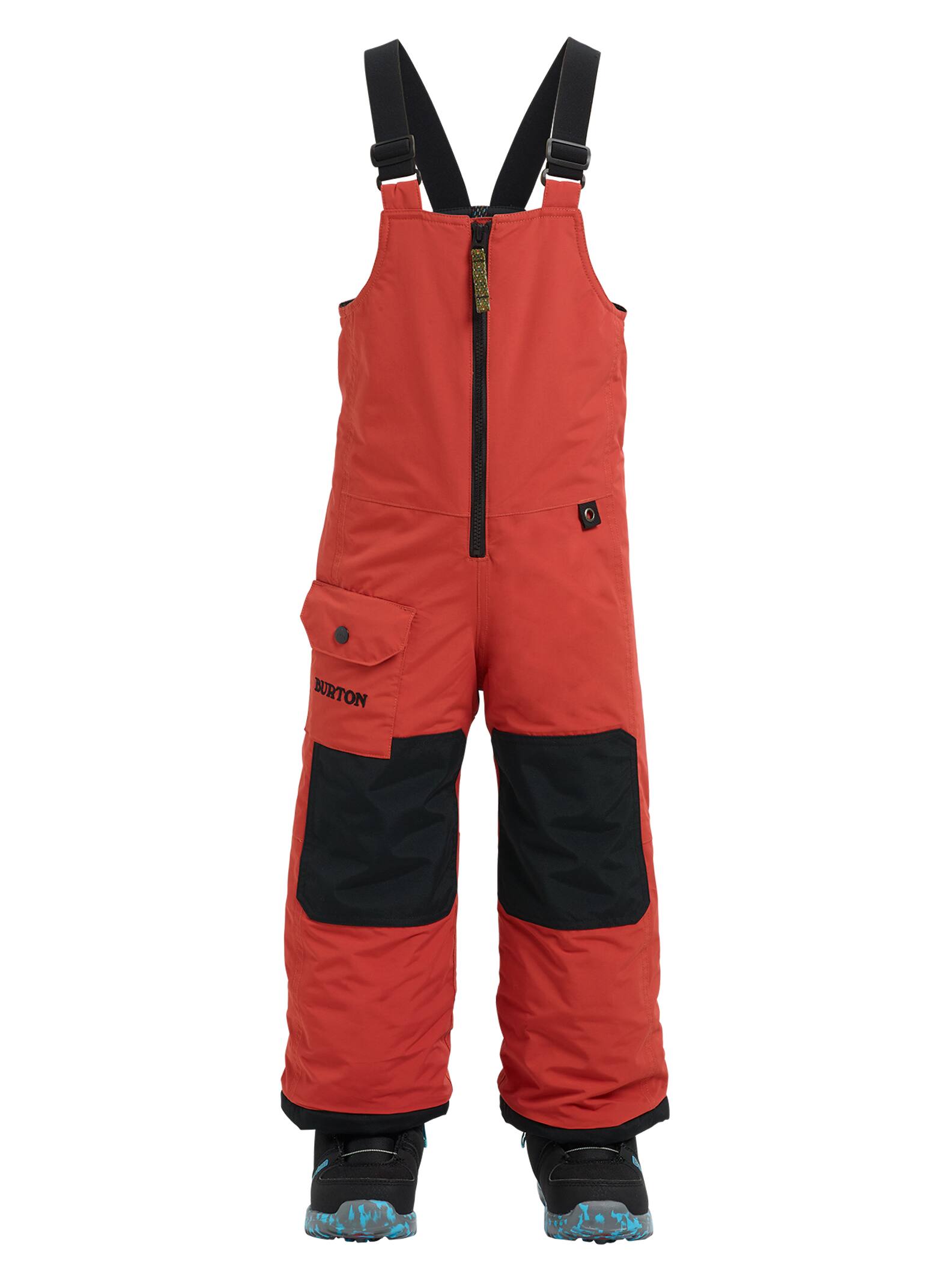 Burton - Salopette Maven tout-petit, Hot Sauce, 2T