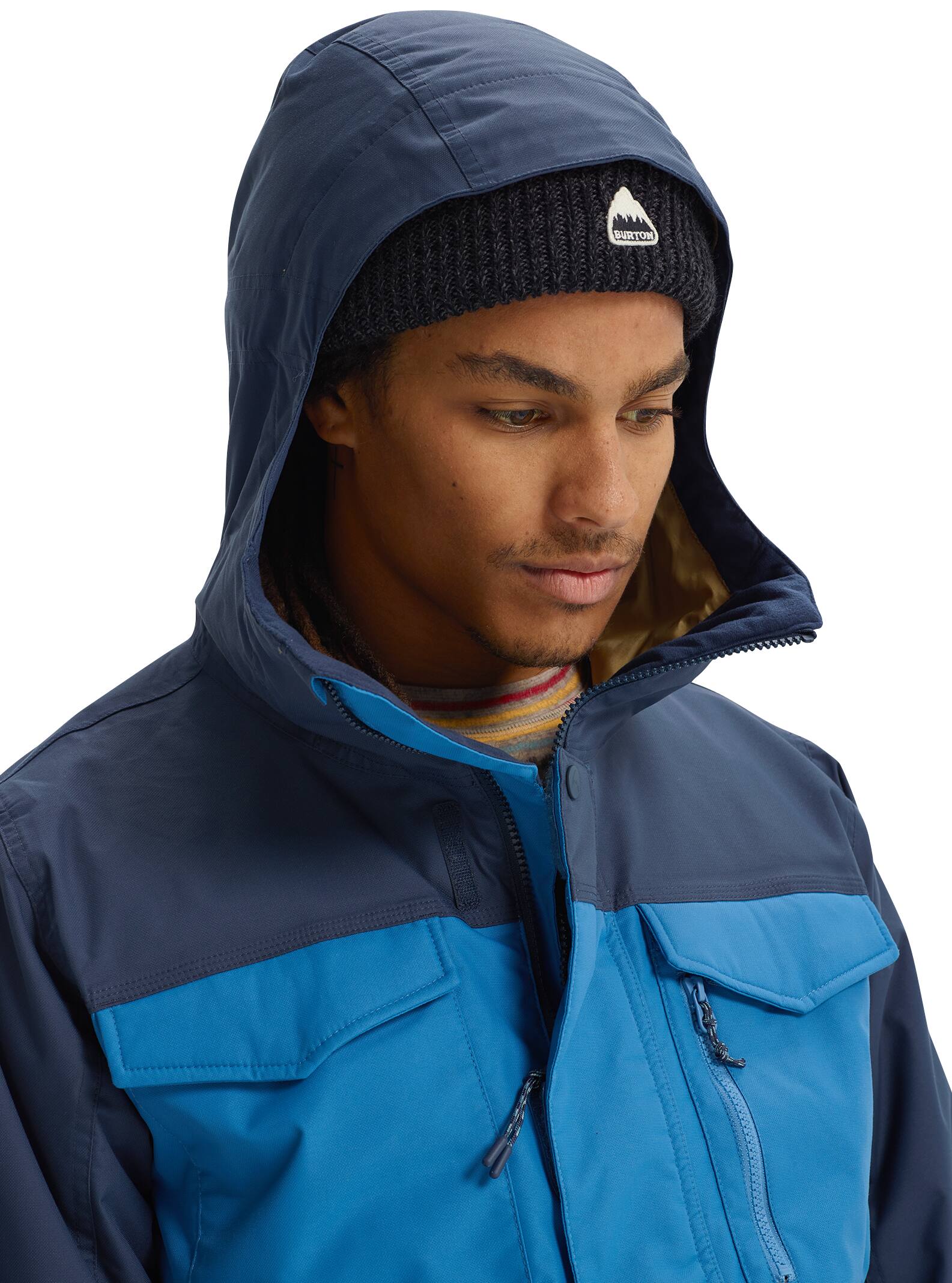 burton covert jacket forest night