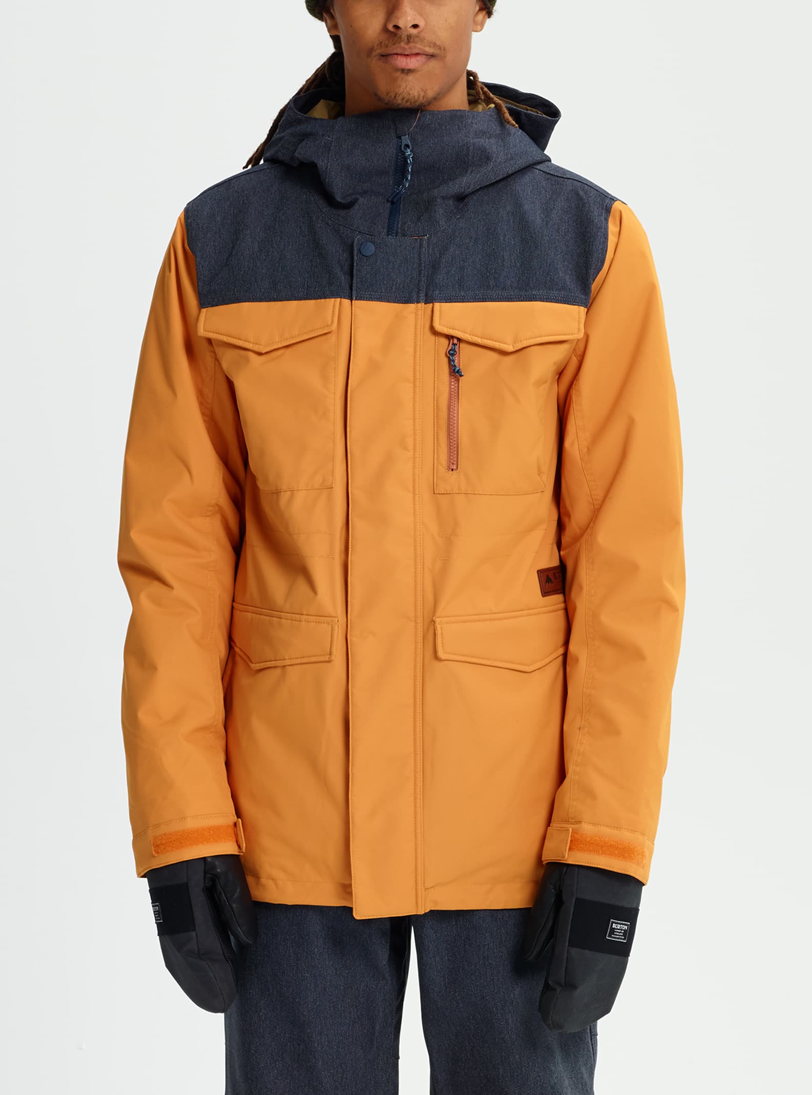 burton covert jacket denim