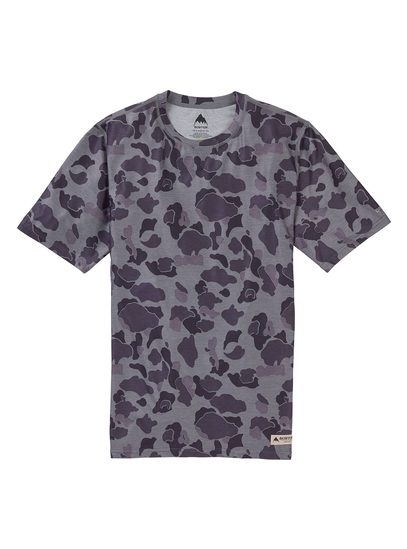 Burton - T-shirt sous-vêtement léger homme, Grayscale Duck, L