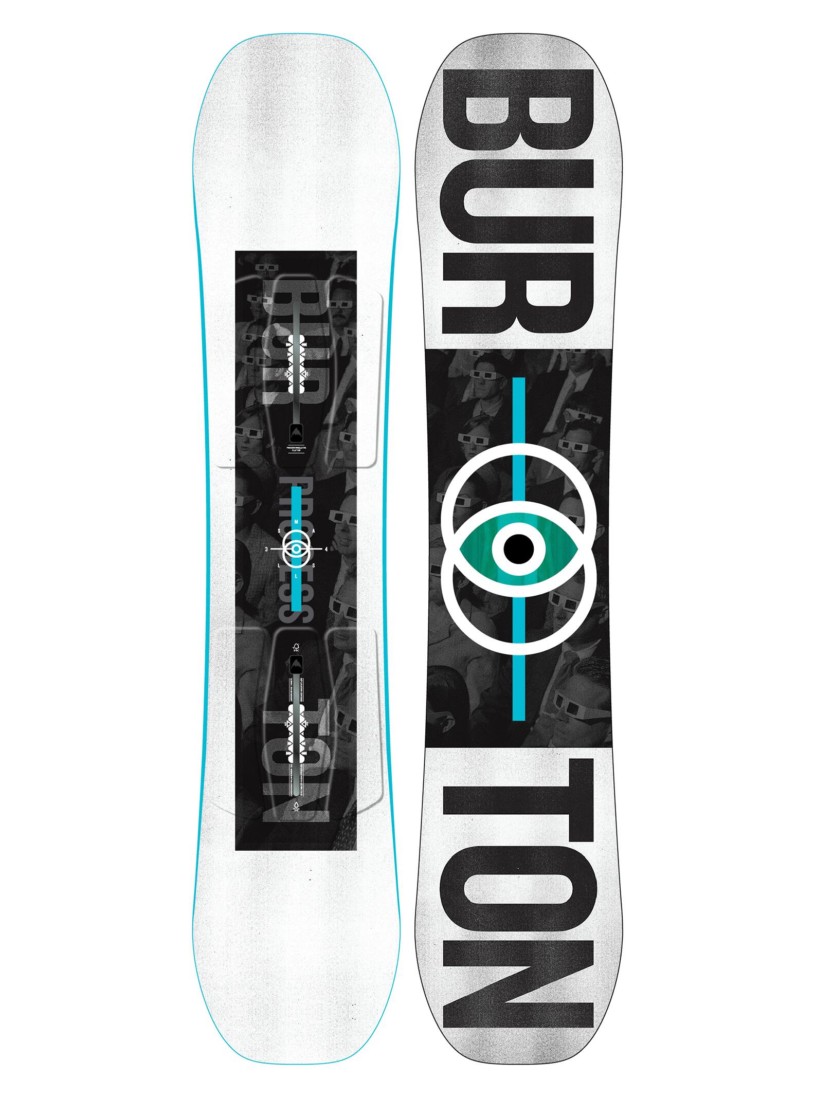 Burton - Snowboard Process Smalls garçon, 134