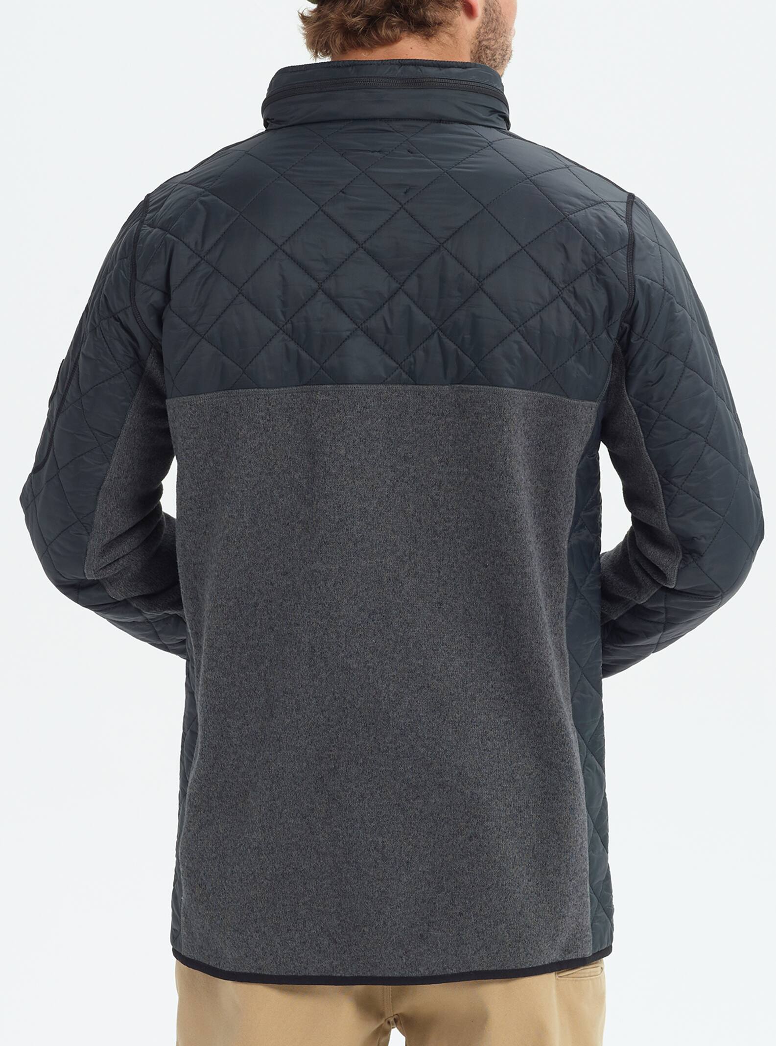 plaid fleece jacket men's