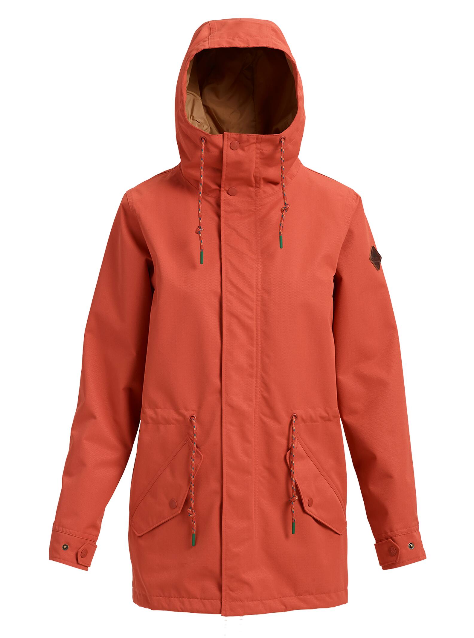 Burton - Veste imperméable Sadie femme, Hot Sauce, S
