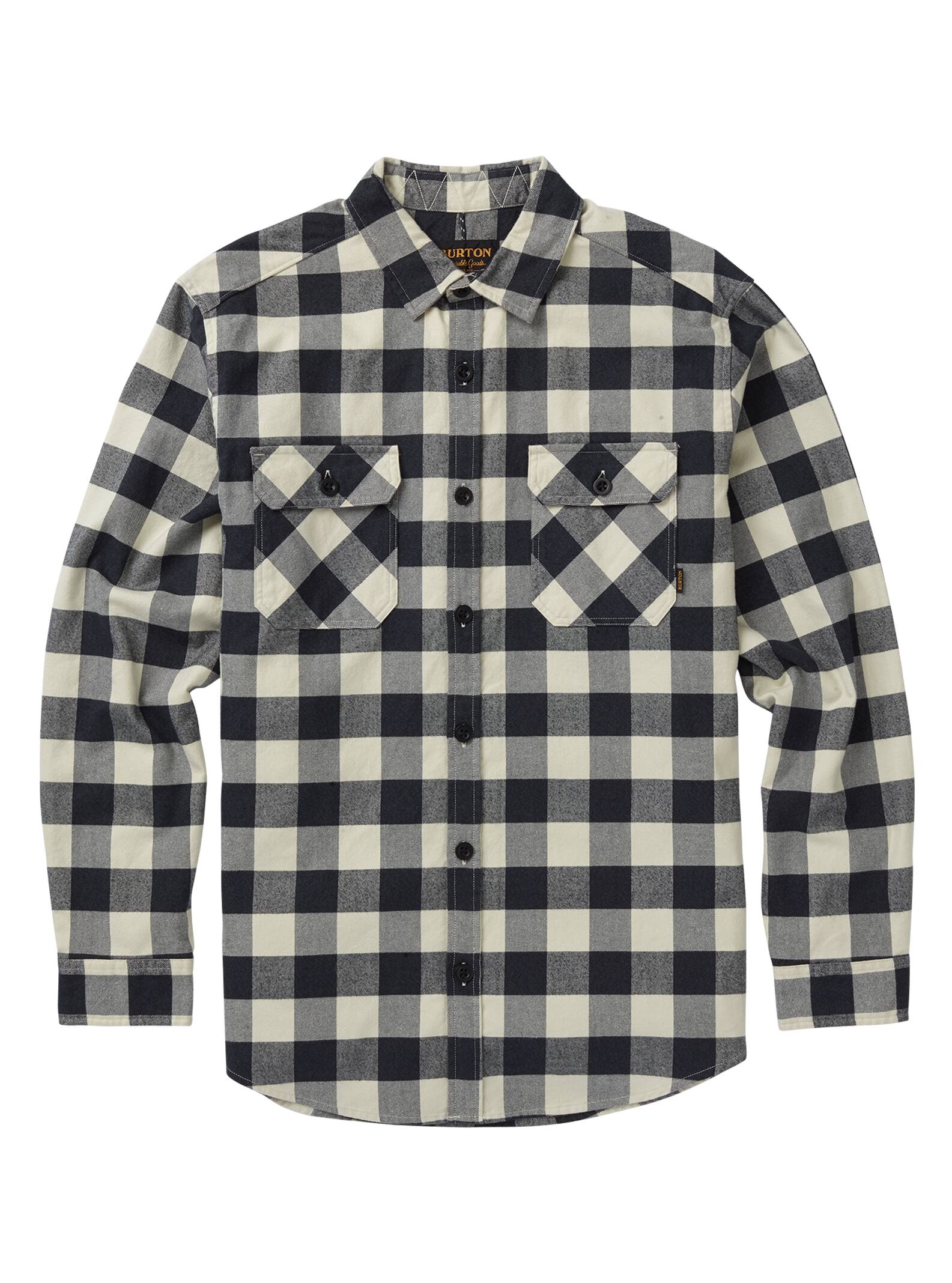 Burton - Chemise en flanelle Brighton homme, Canvas Heather Buffalo, L