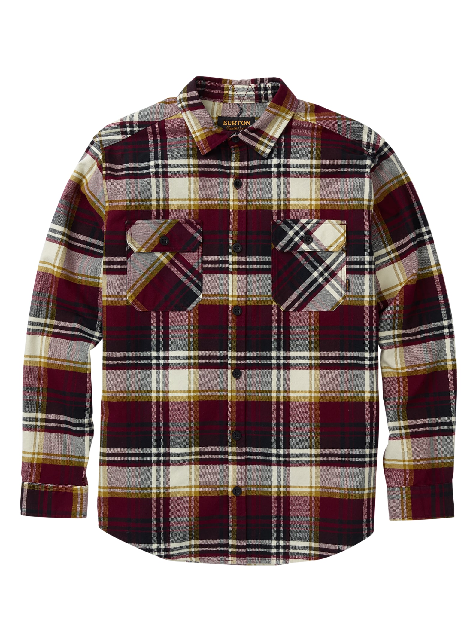 Burton - Chemise en flanelle Brighton homme, Port Royal Stump Plaid, L