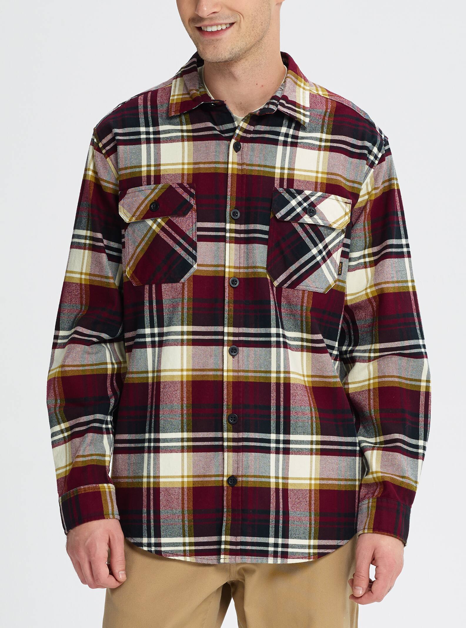 burton flannel jacket