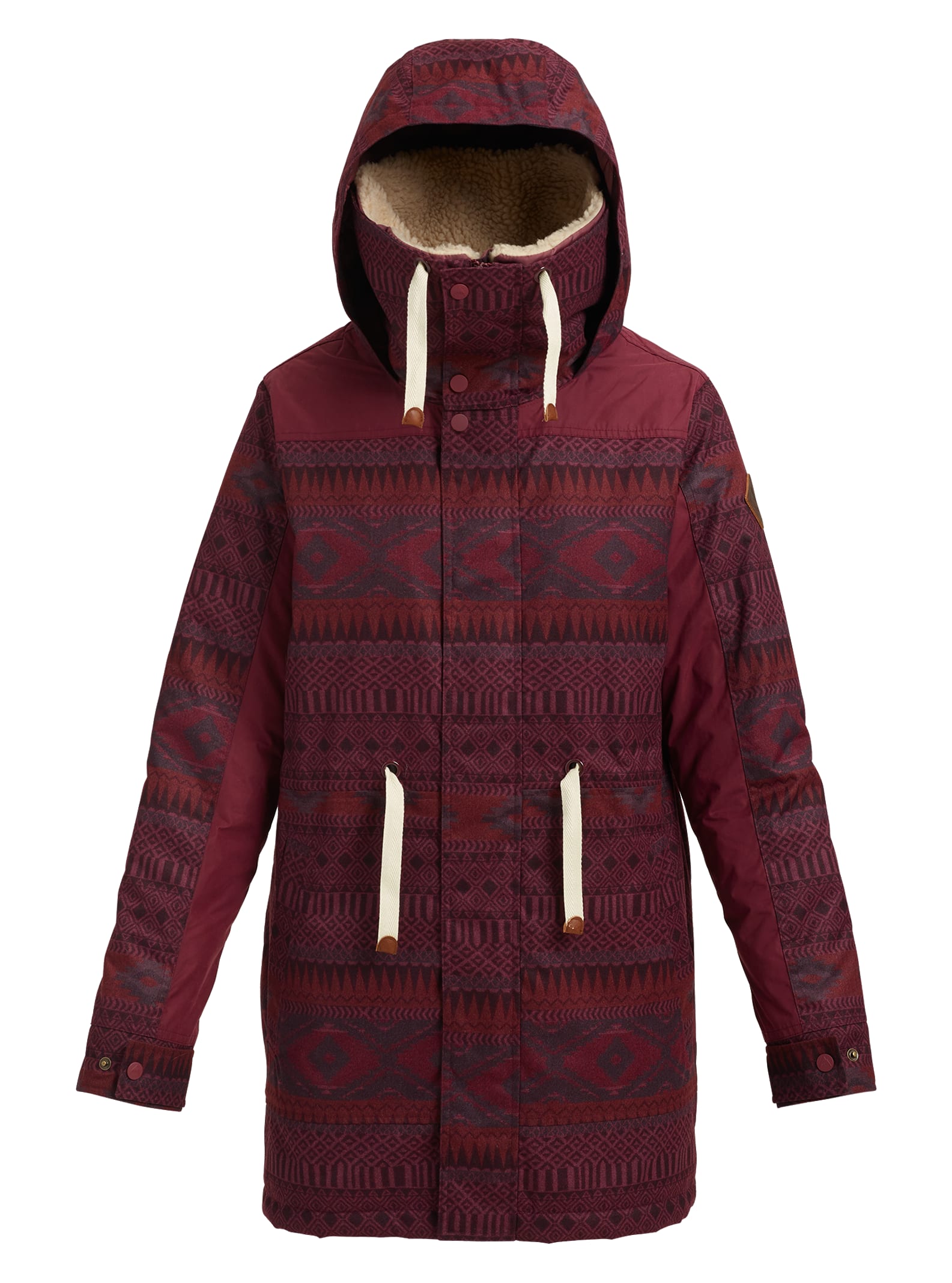 Burton - Veste Hazelton femme, Port Royal Freya Weave, L