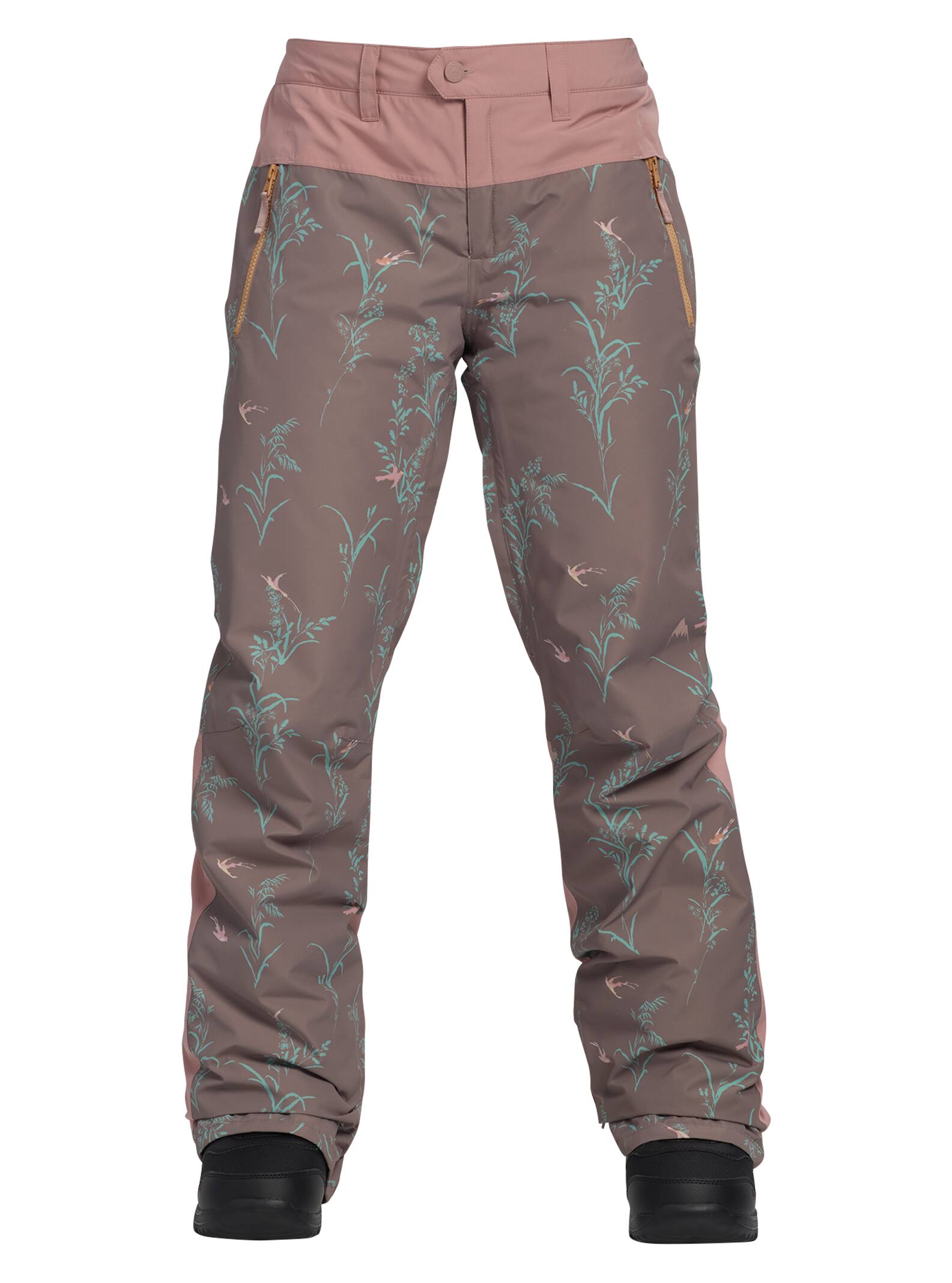 Burton - Pantalon GORE-TEX Duffey femme, Falcon Birds / Fawn, L