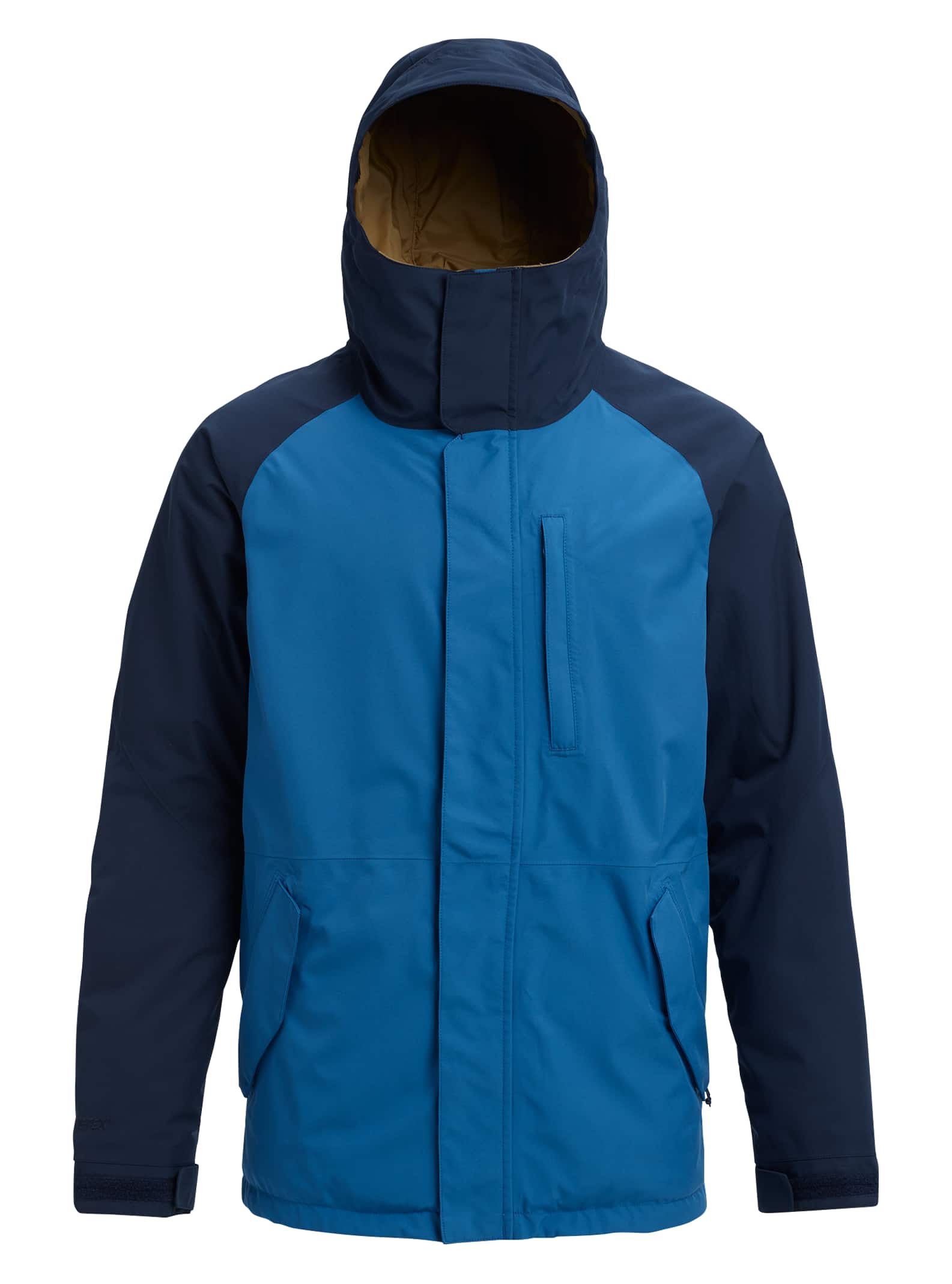 Burton - Veste isolante GORE-TEX Radial homme, Vallarta Blue / Mood Indigo, XXS