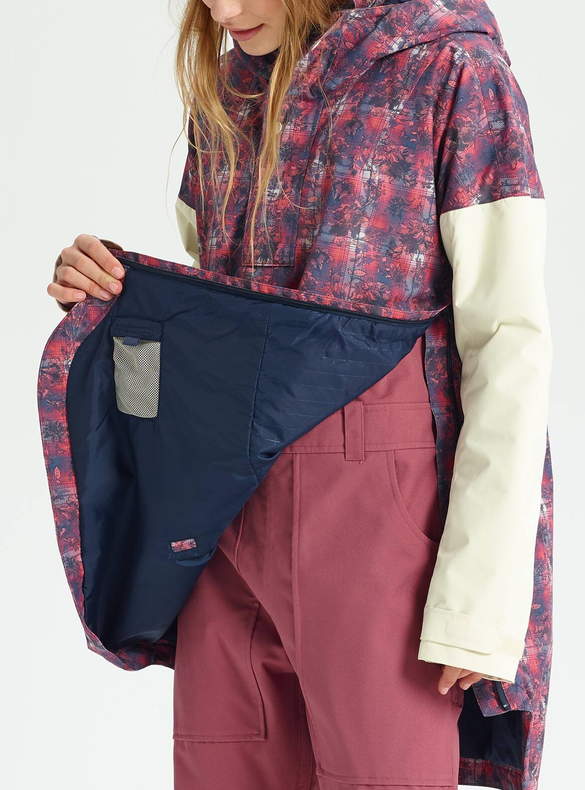 burton chuteout anorak jacket