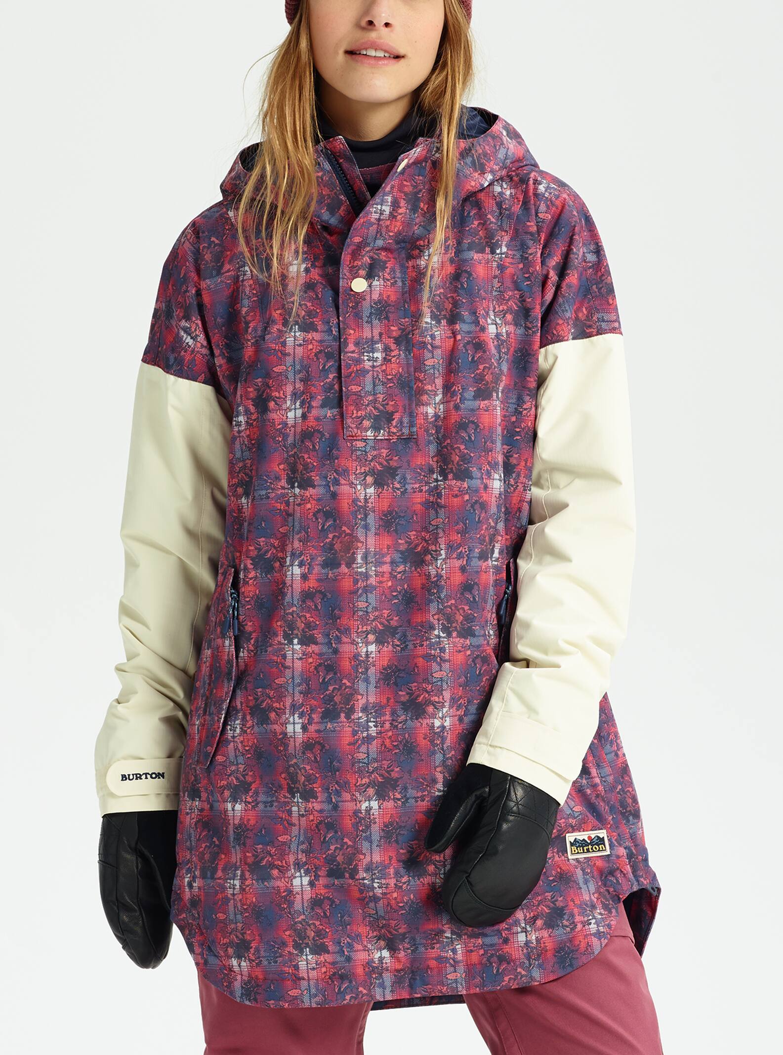 burton chuteout anorak jacket