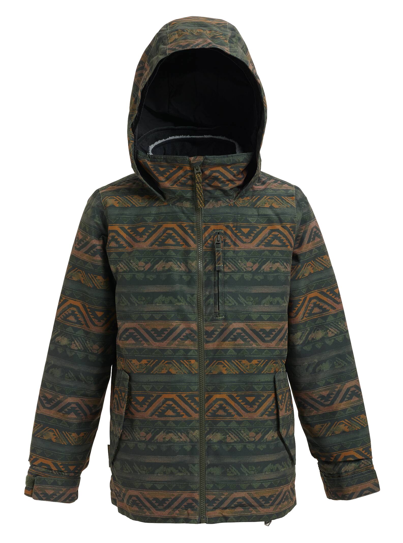 Burton - Veste Link System garçon, Resin Chimayo Remix, M