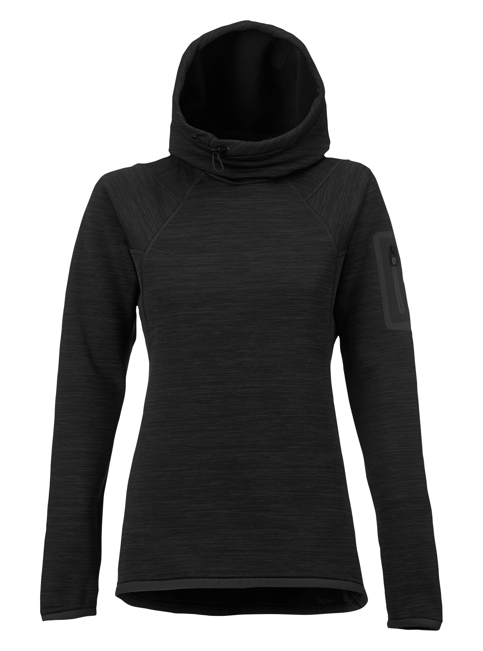 Burton - Sweat à capuche en polaire [ak]® Turbine femme, True Black Heather, L