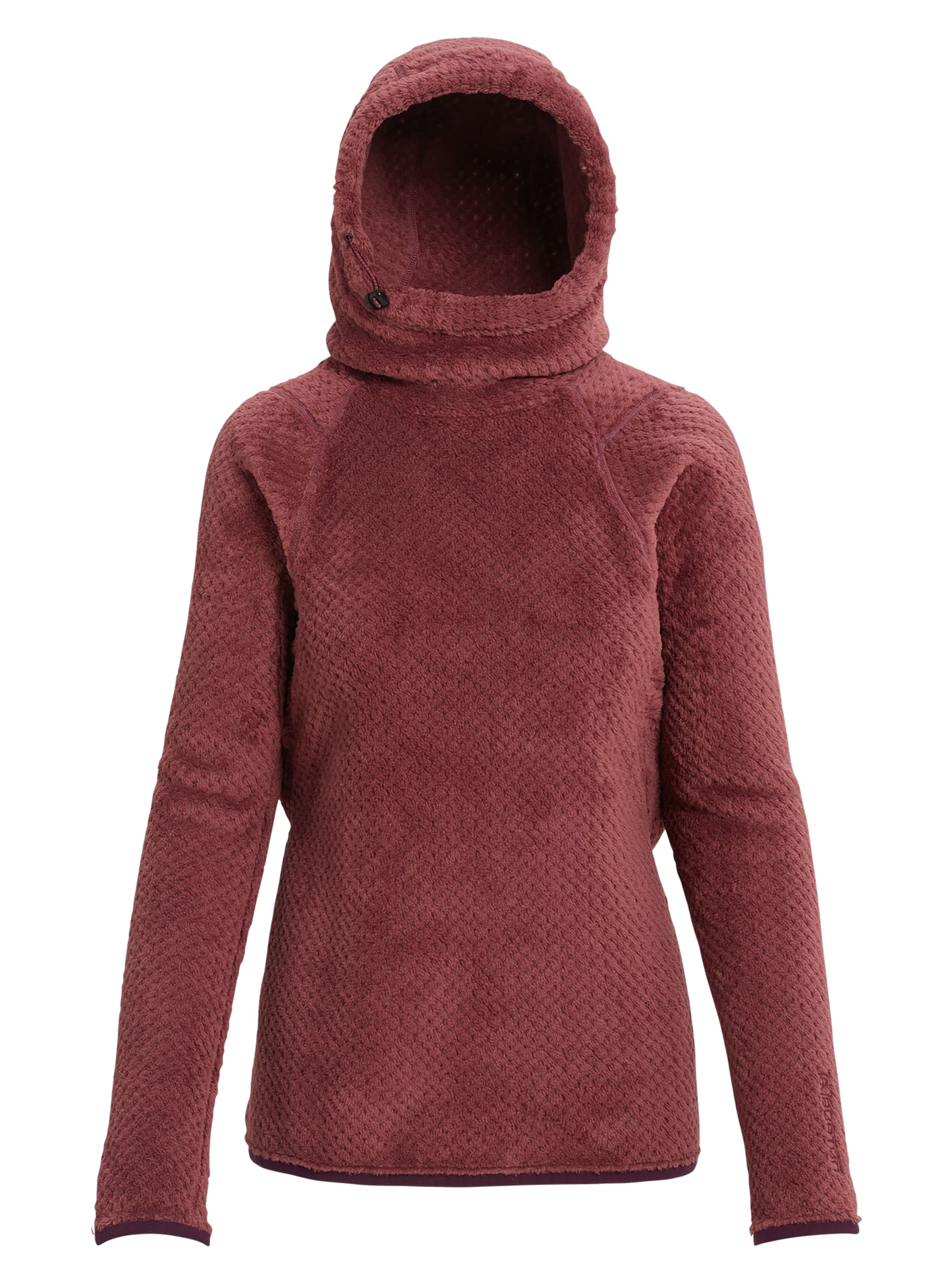 Burton - Sweat à capuche en polaire [ak]® Turbine femme, Rose Brown, L