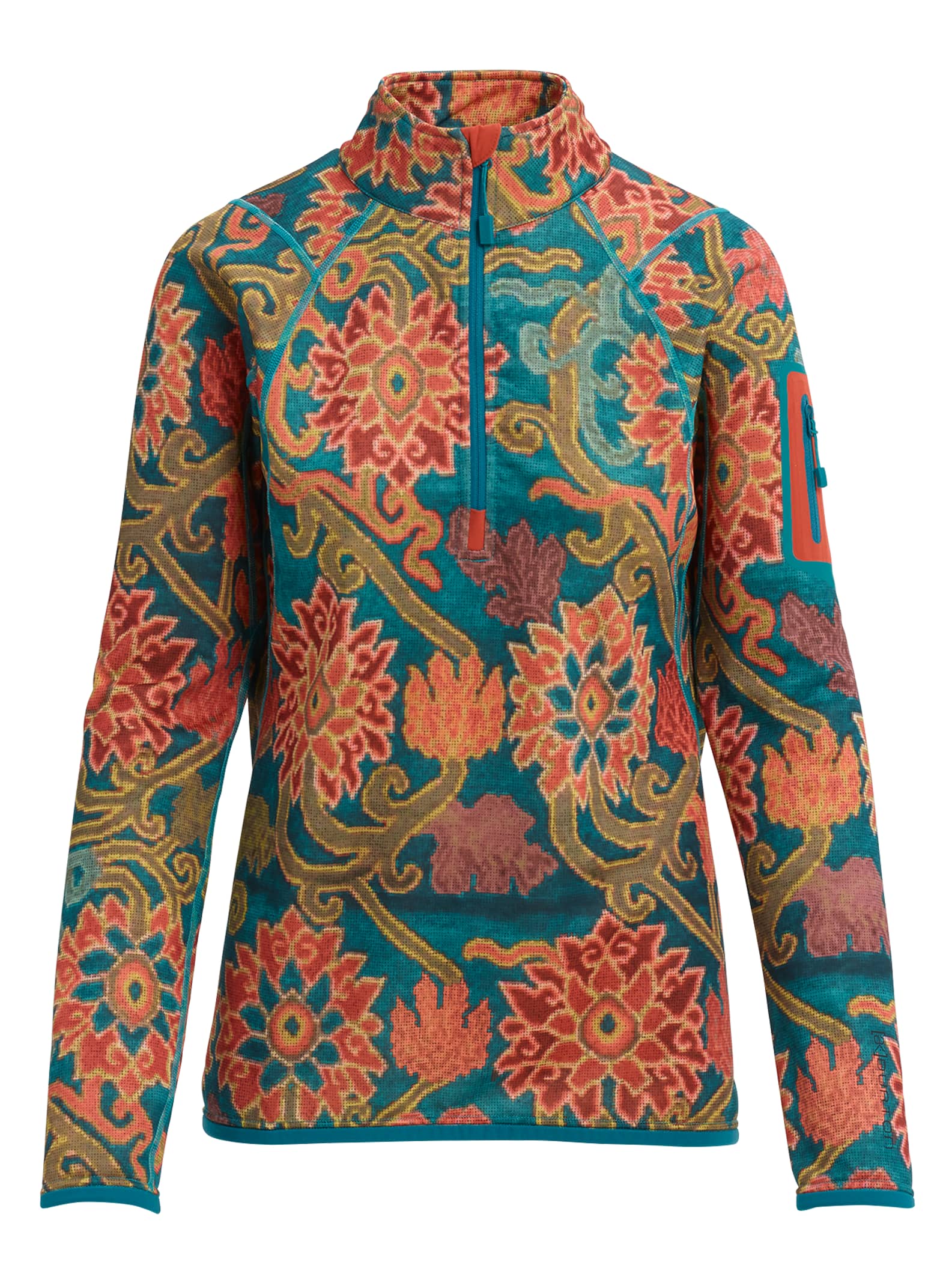 Burton - Polaire semi-zippée [ak]® Turbine femme, Luca Print, L