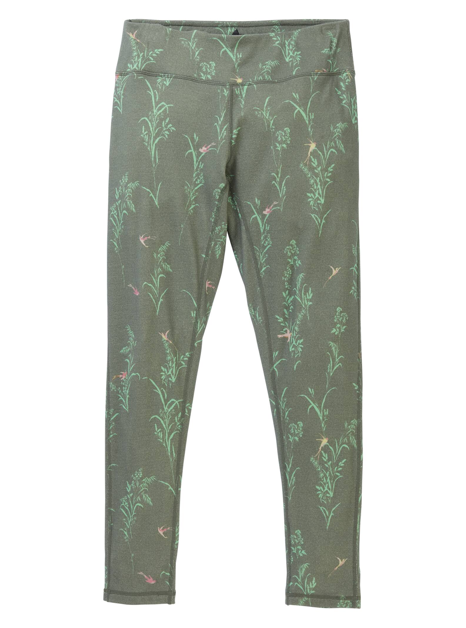 Burton - Pantalon de sous-vêtement intermédiaire en laine mérinos femme, Falcon Birds, L