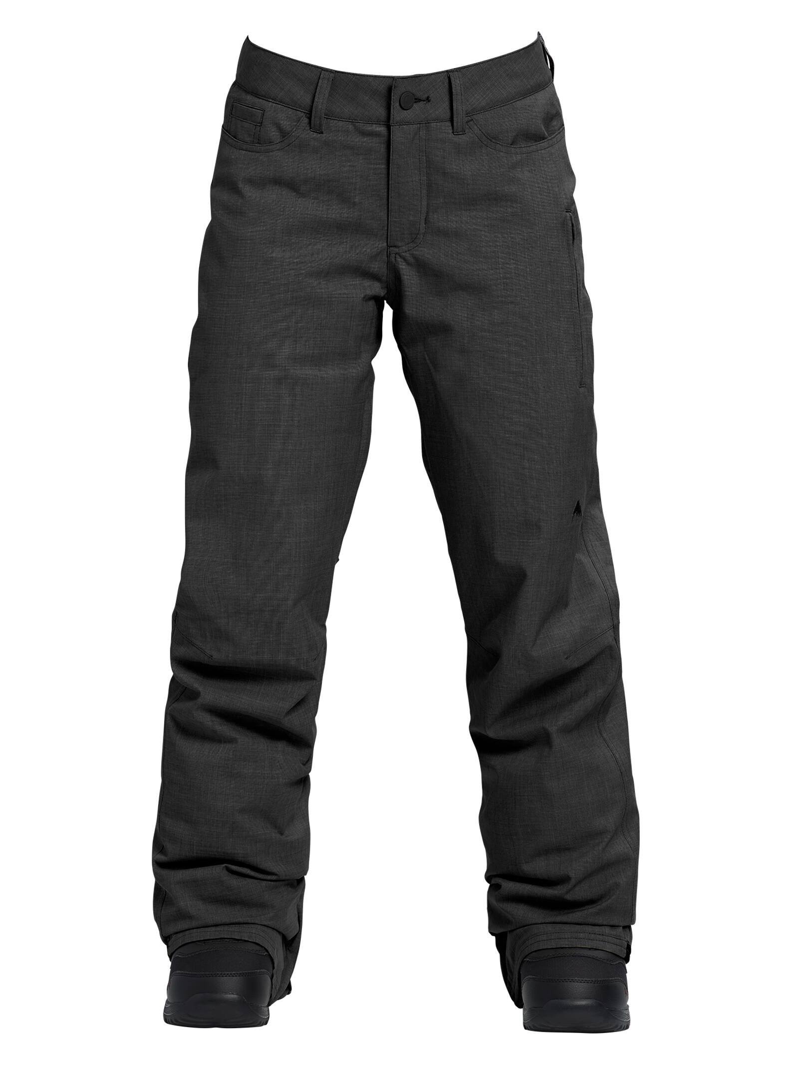 Burton - Pantalon court Fly femme, True Black Heather, M