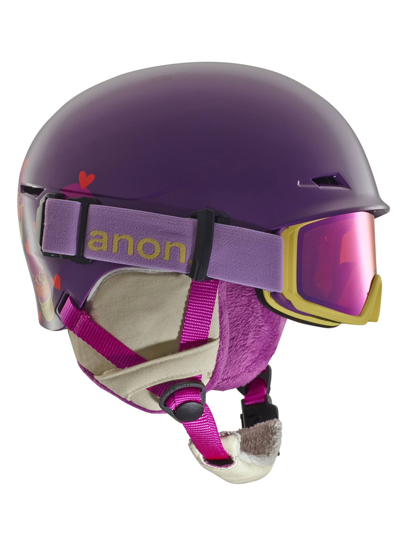 Anon - Casque Define enfant, Cupcake Purple, LX