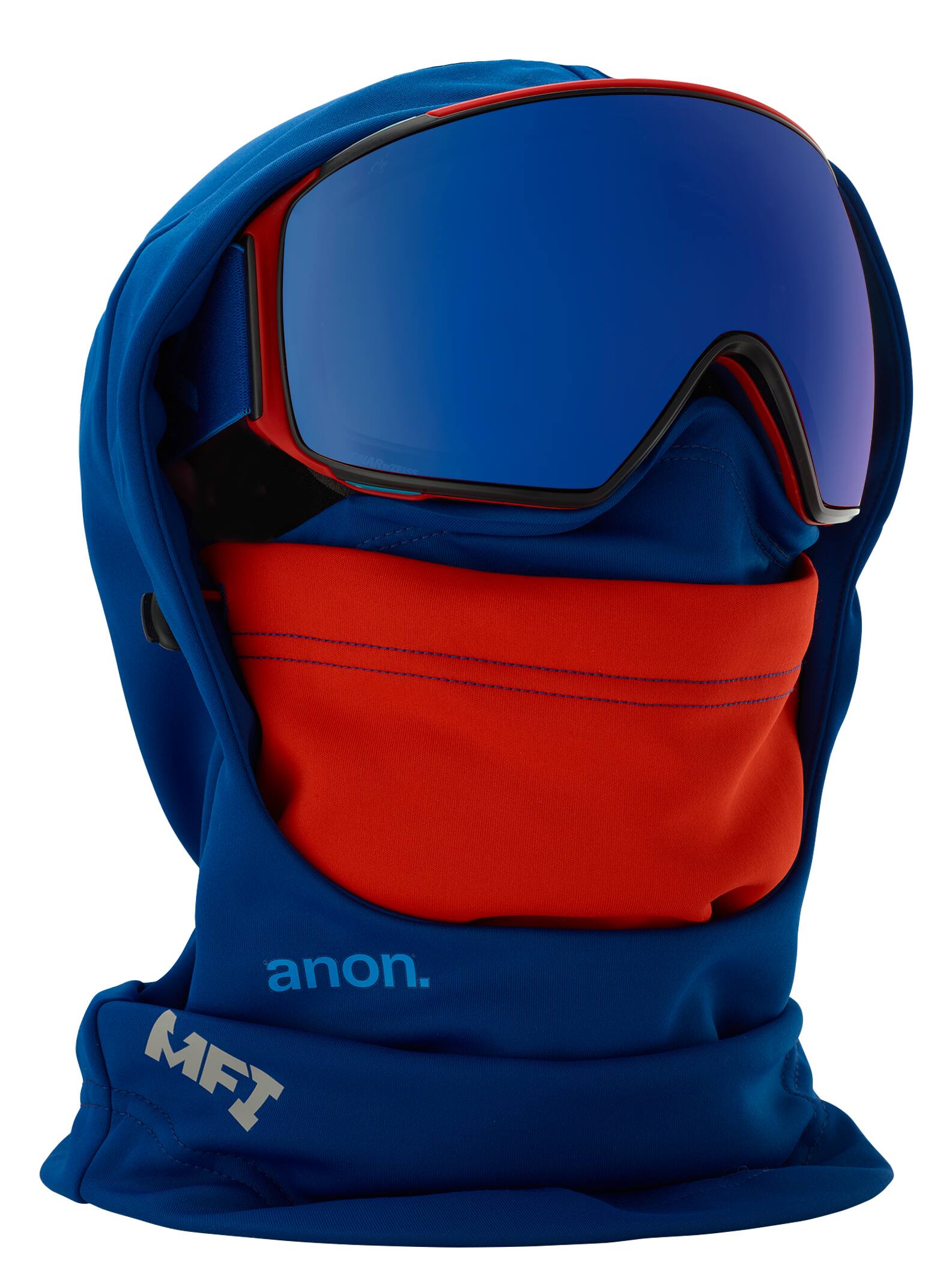 Anon - Passe-montagne à capuche MFI homme, Blue, 1SZ