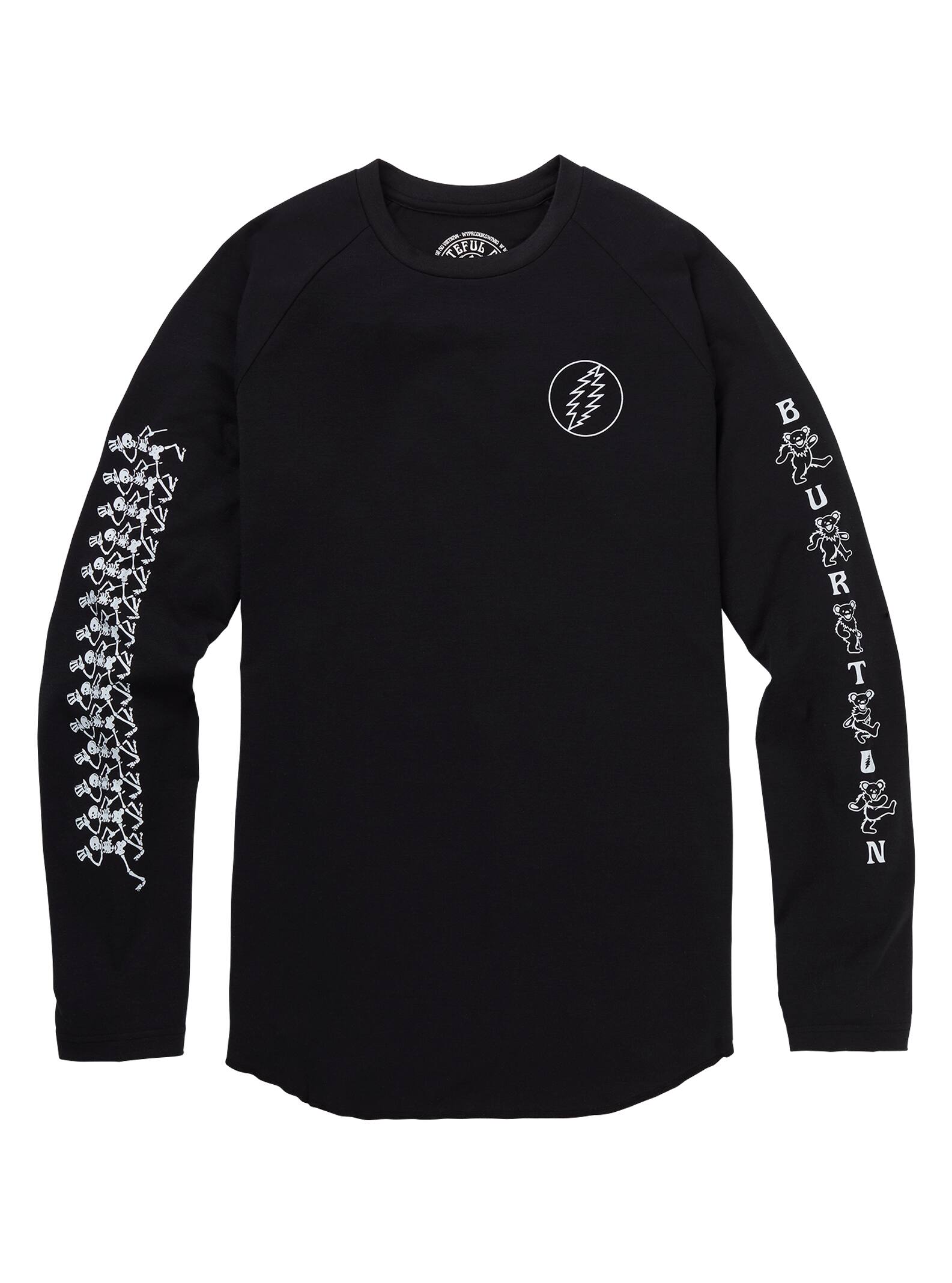 Burton Grateful Dead x - T-shirt Tech Roadie homme, Forever Grateful, M