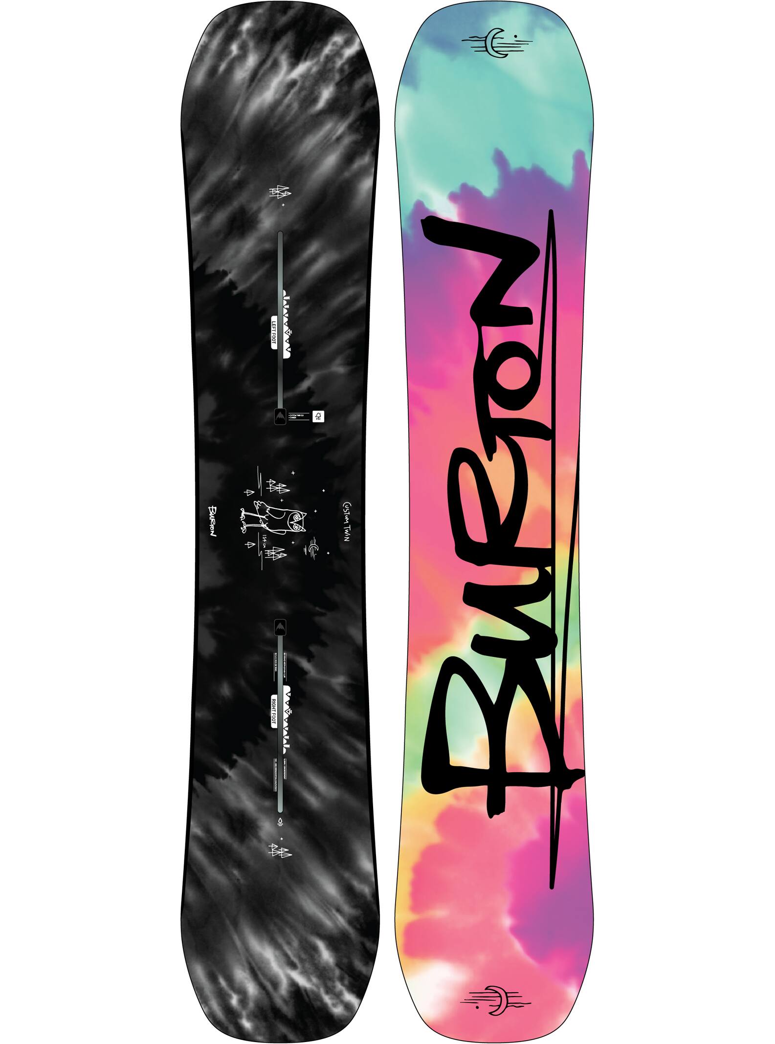 BURTON TWIN 157 × BURTON FREESTYLE M