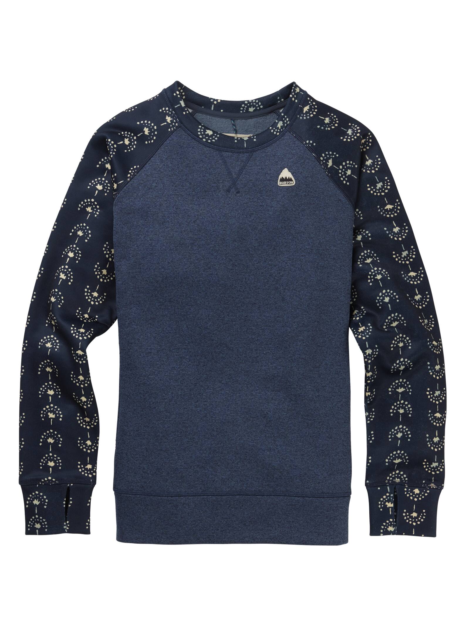 Burton - Sweat ras du cou Oak femme, Mood Indigo Heather / Float Away, M