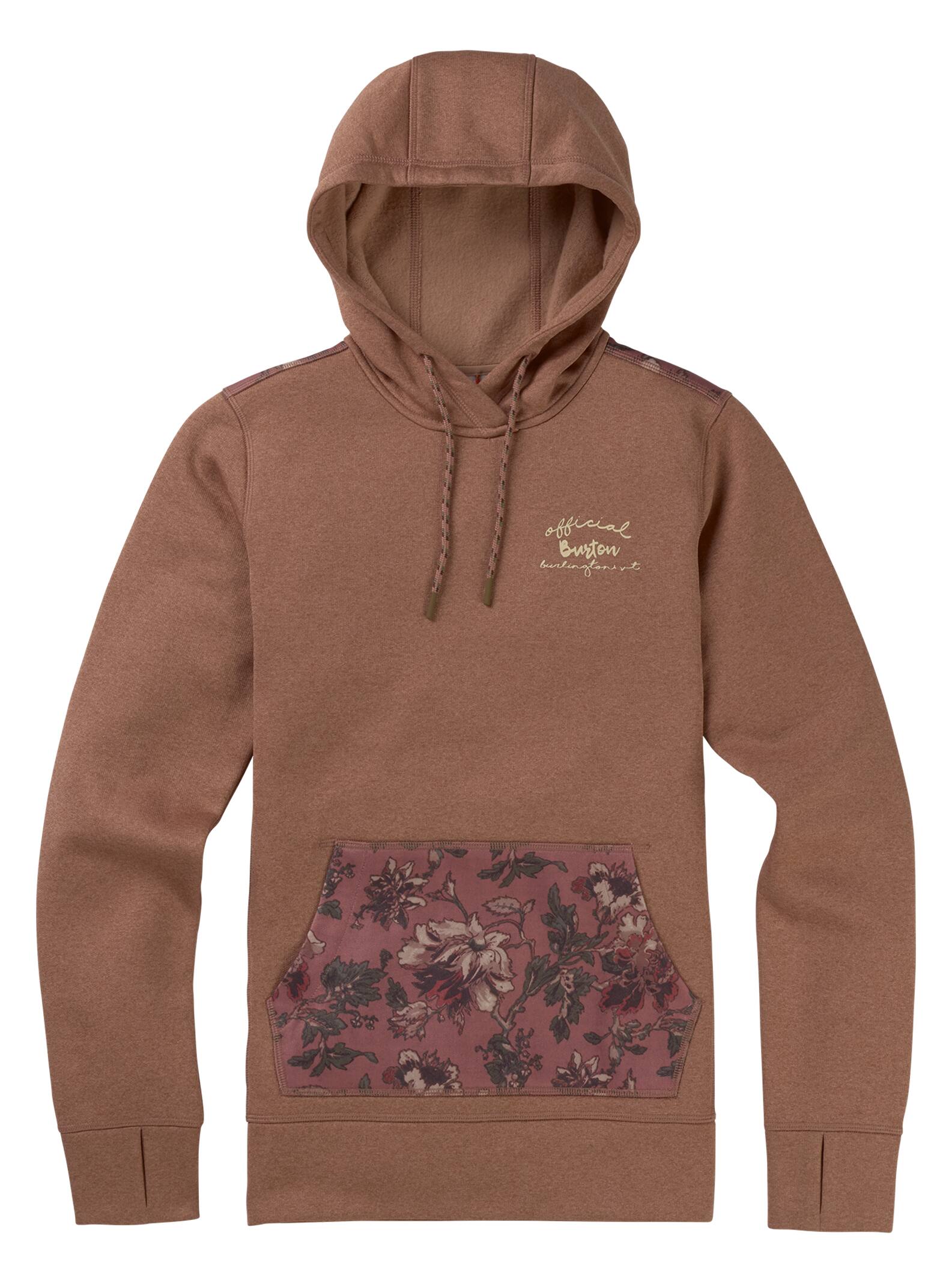 Burton - Sweat à capuche Oak femme, Brownie / Floral Camo, M