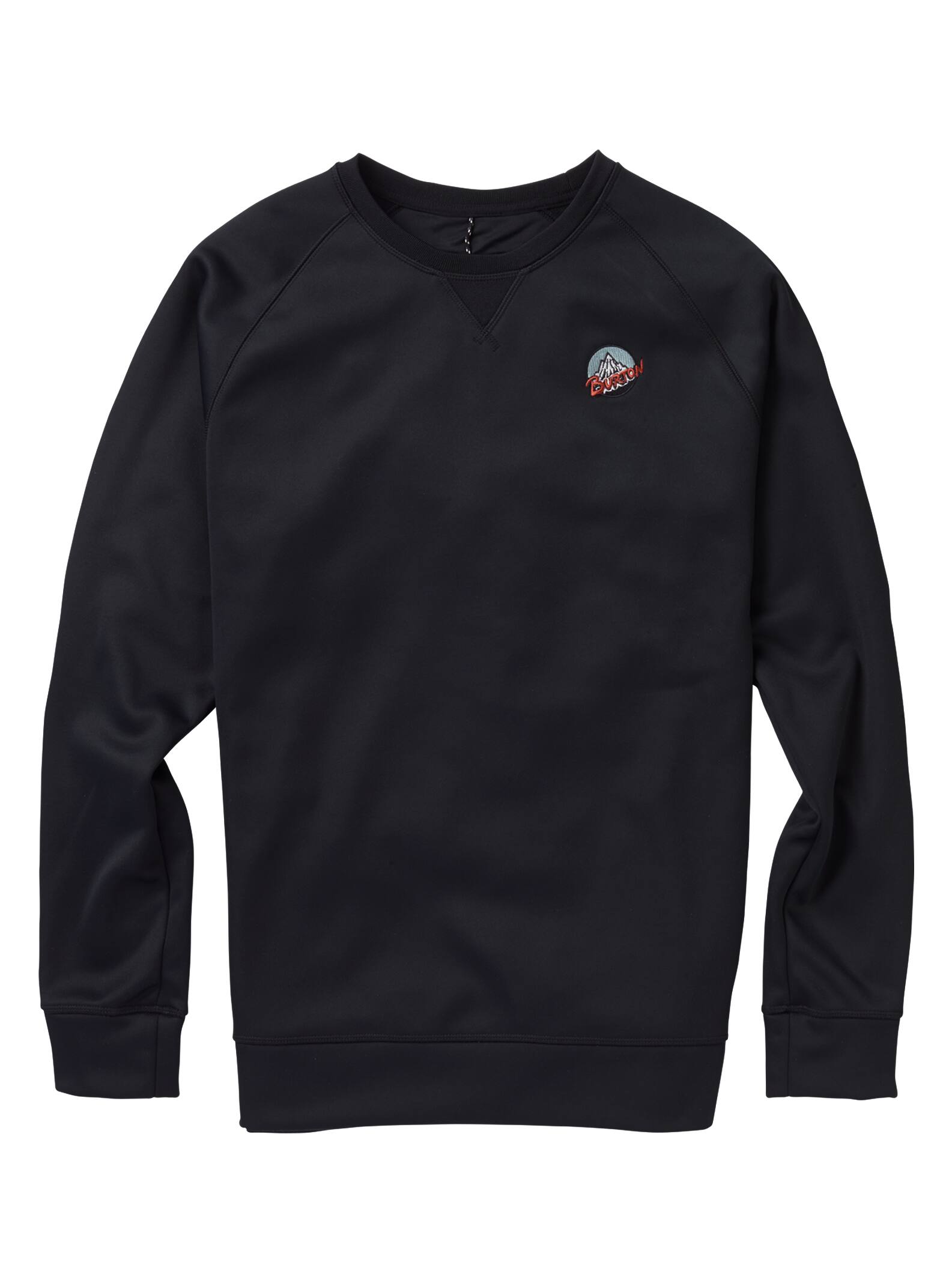 Burton - Sweat ras du cou à coutures collées Crown homme, True Black, L