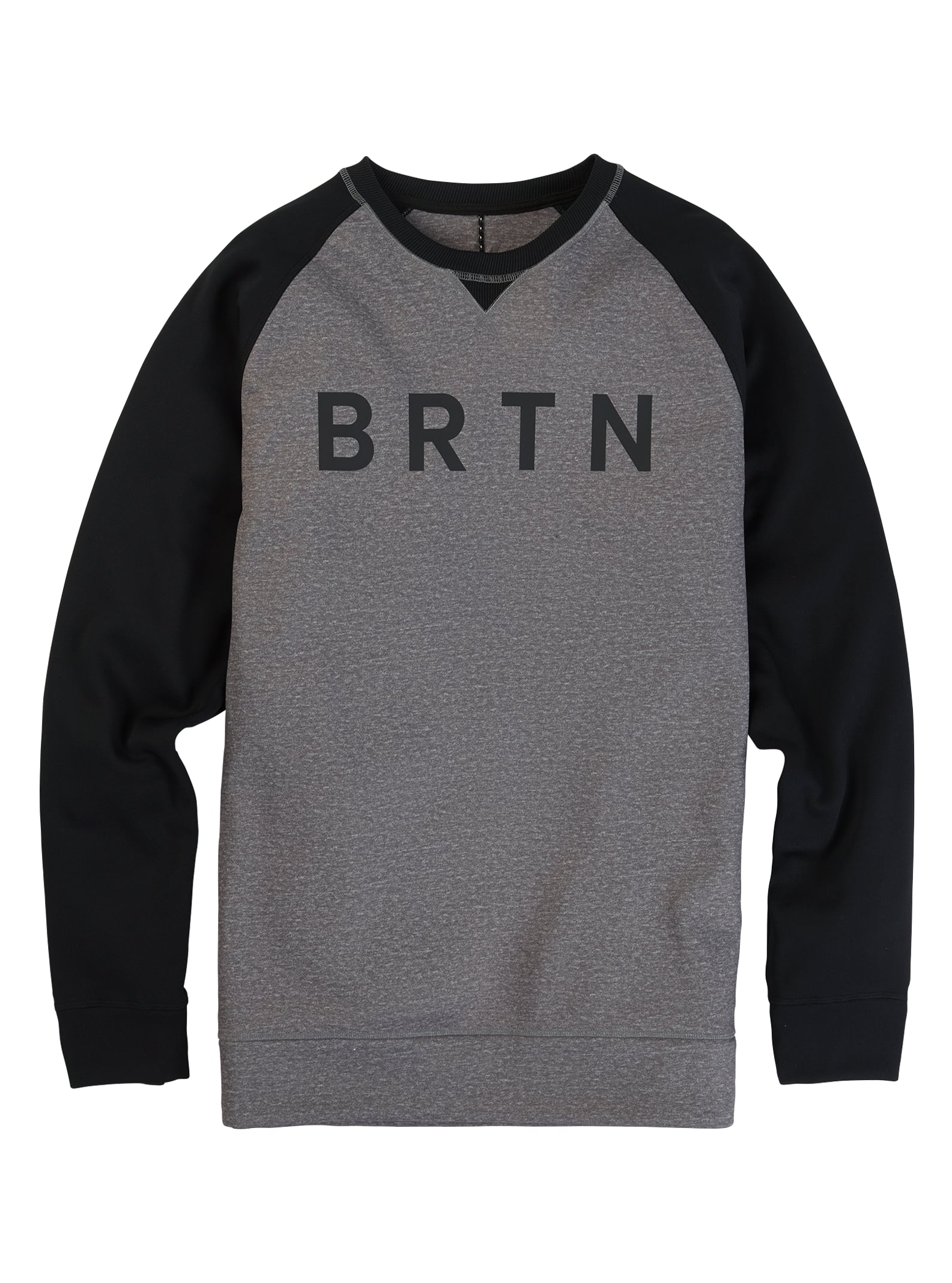 Burton - Sweat ras du cou à coutures collées Crown homme, Monument Heather / True Black, L
