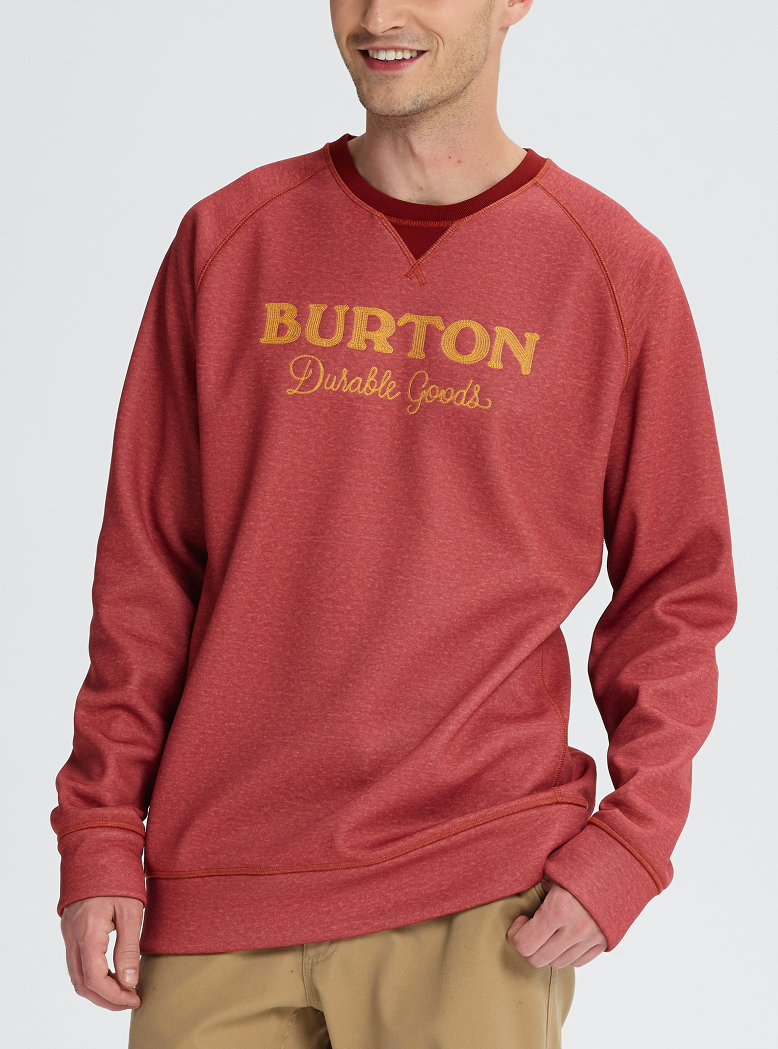 Men's Burton Crown Bonded Crew Sweatshirt | Burton.com Fall 2019 US