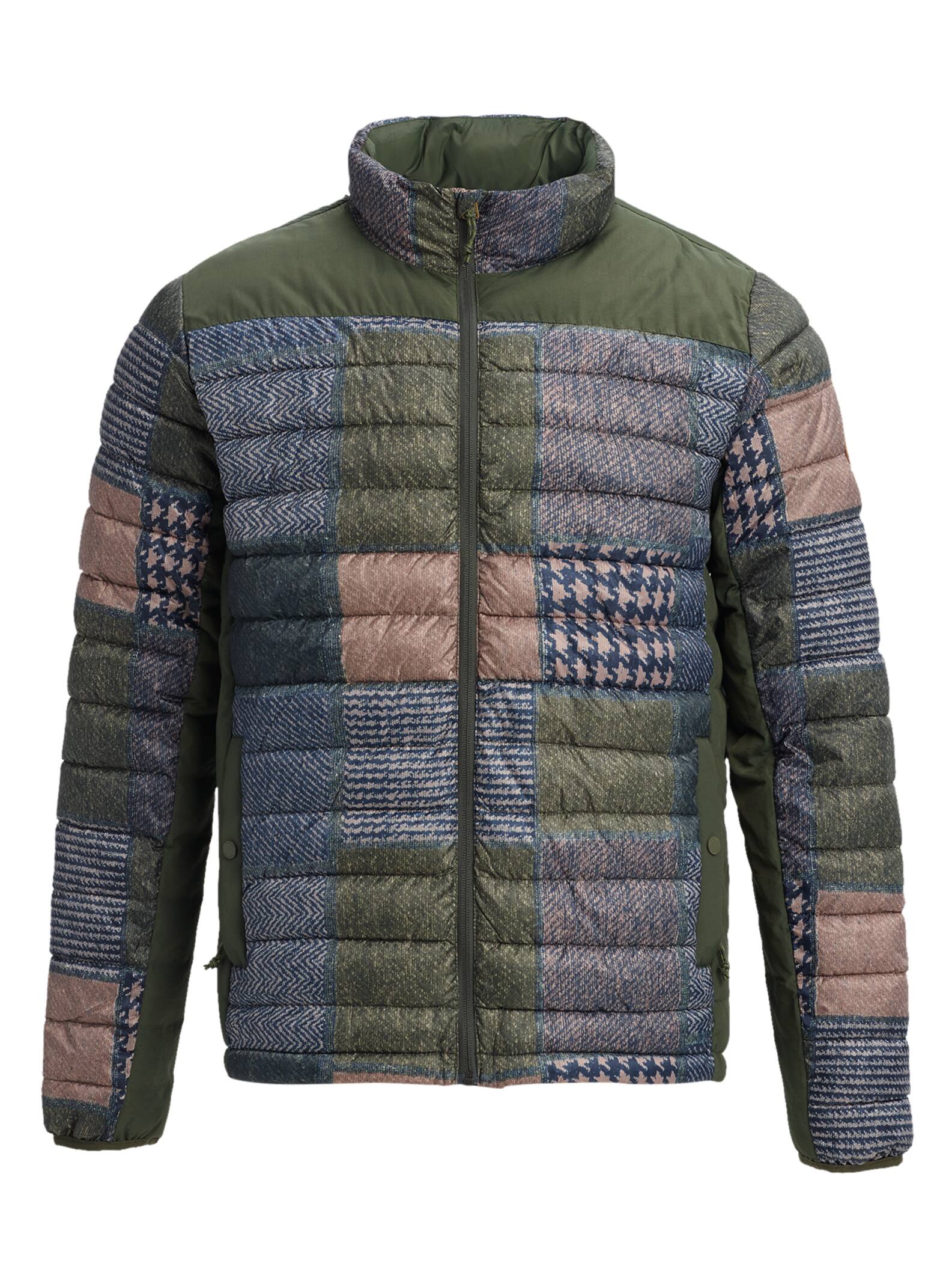 Burton - Veste en duvet synthétique Evergreen homme, Patchwork / Forest Night, M
