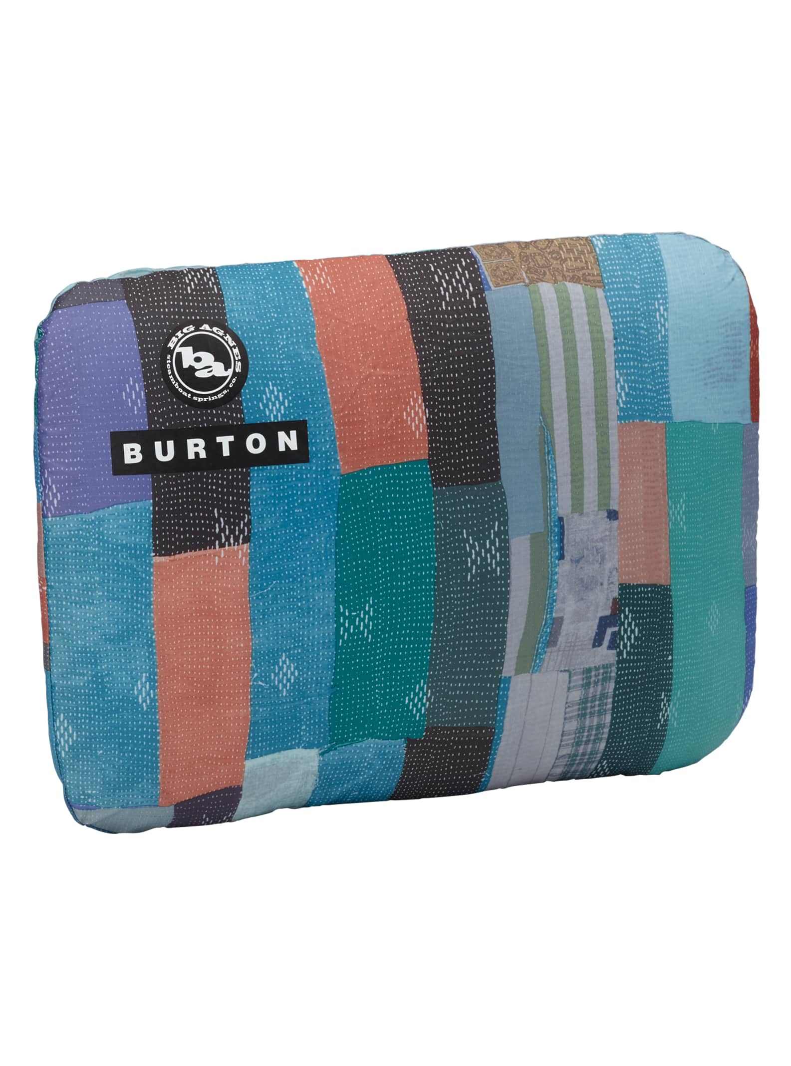 Burton Oreiller Lights Out, Block Quilt Print