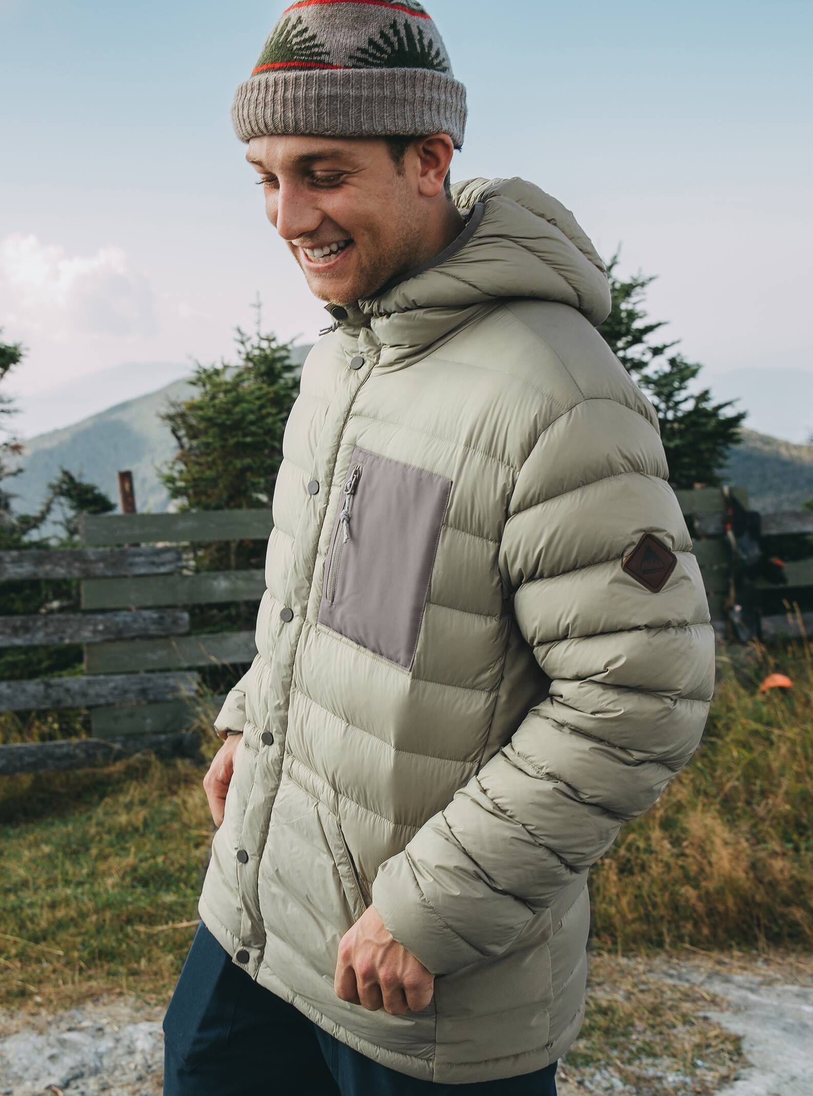 Men's Burton Evergreen Down Hooded 