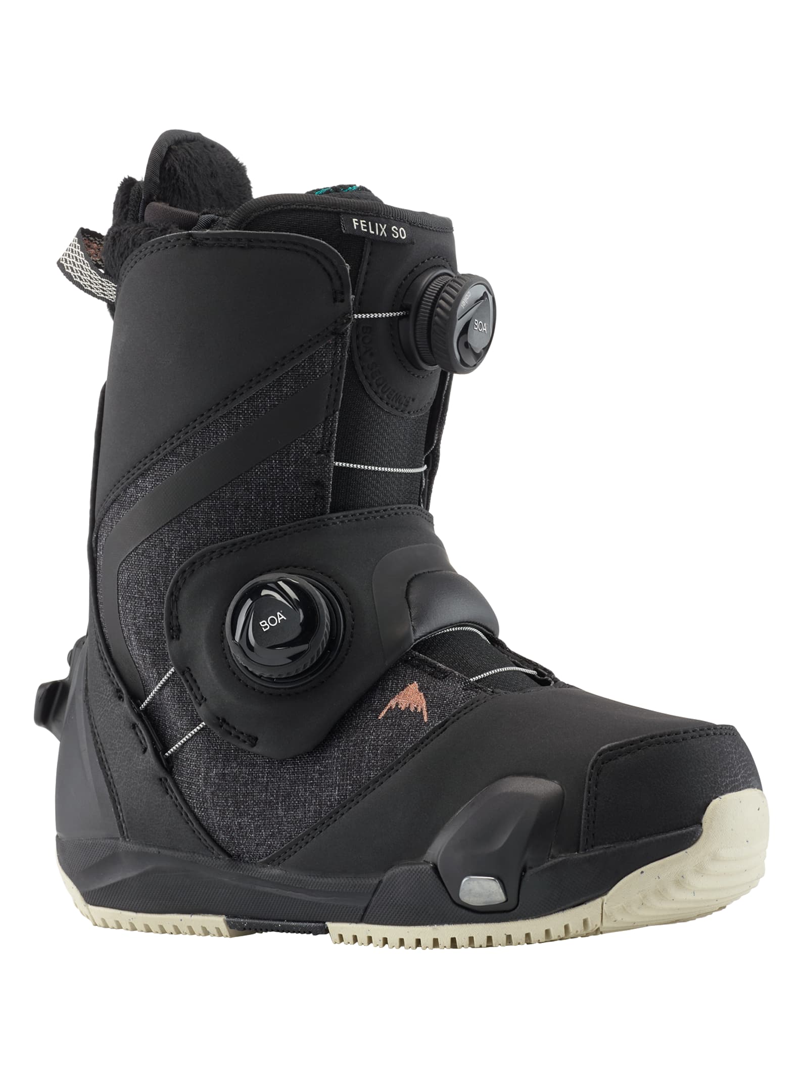 Burton - Boots de snowboard Step On Felix femme, Black, 5.0