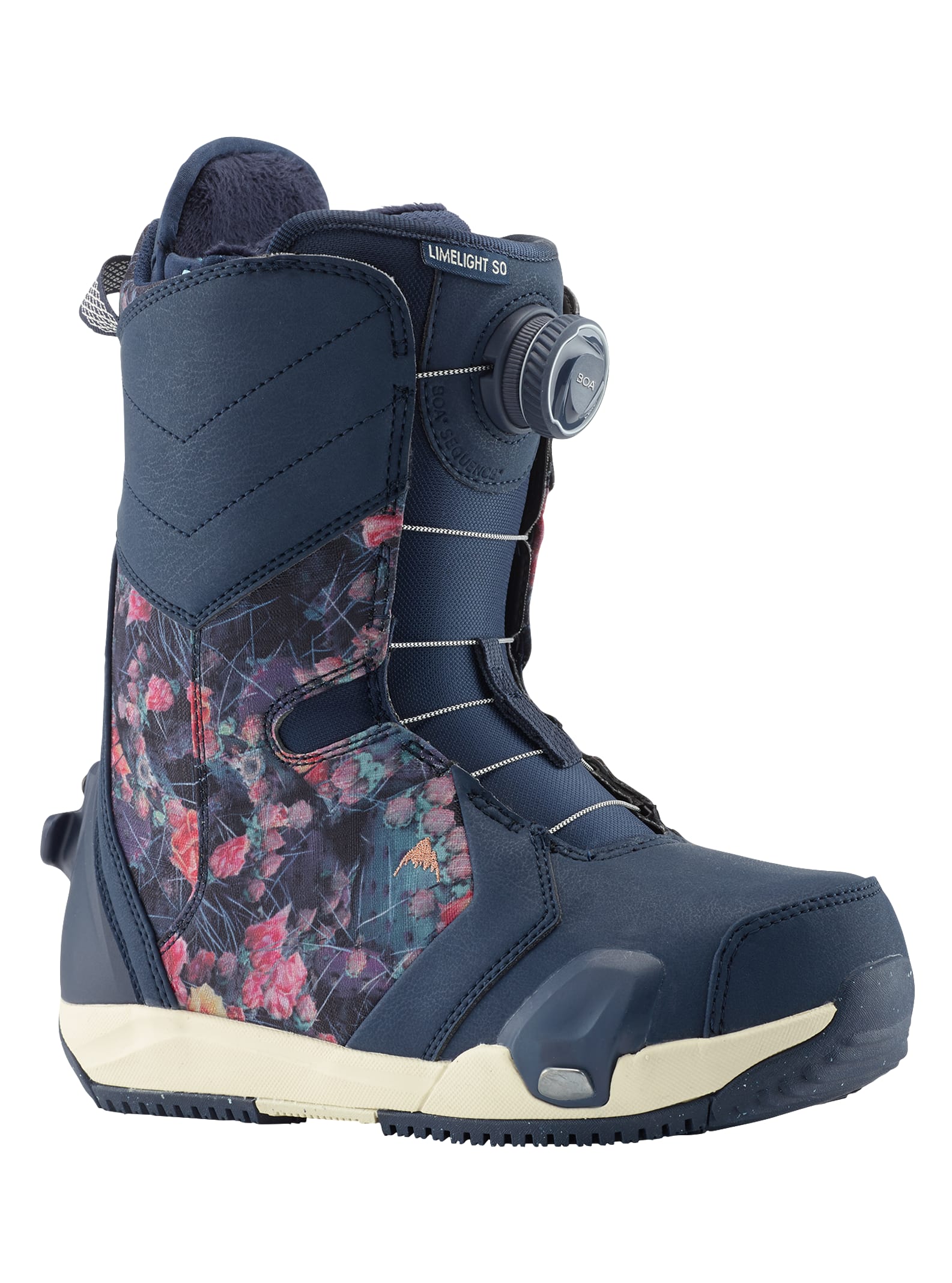 Burton - Boots de snowboard Step On Limelight femme, Midnite Bloom, 5.0
