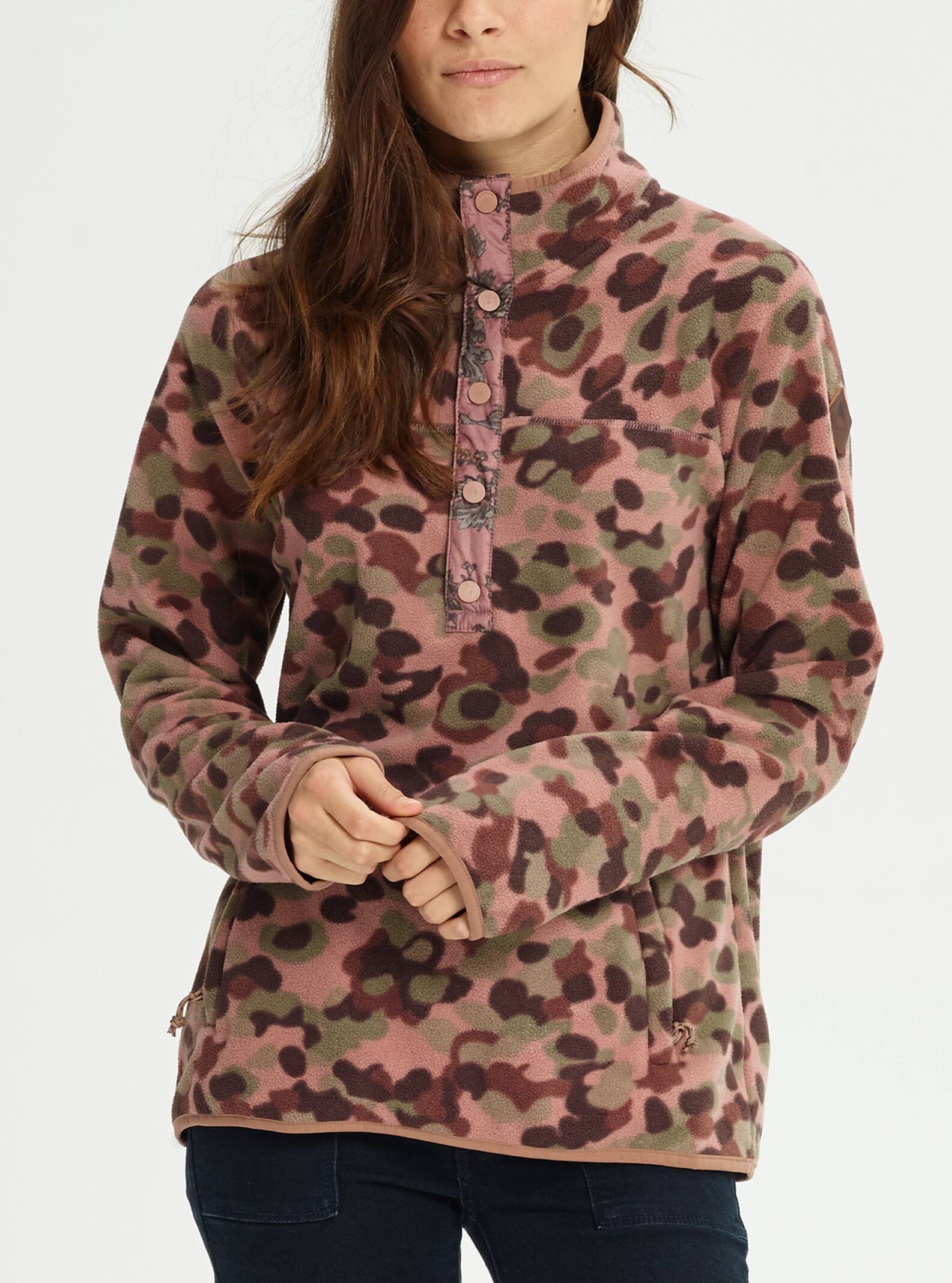 burton leopard print jacket