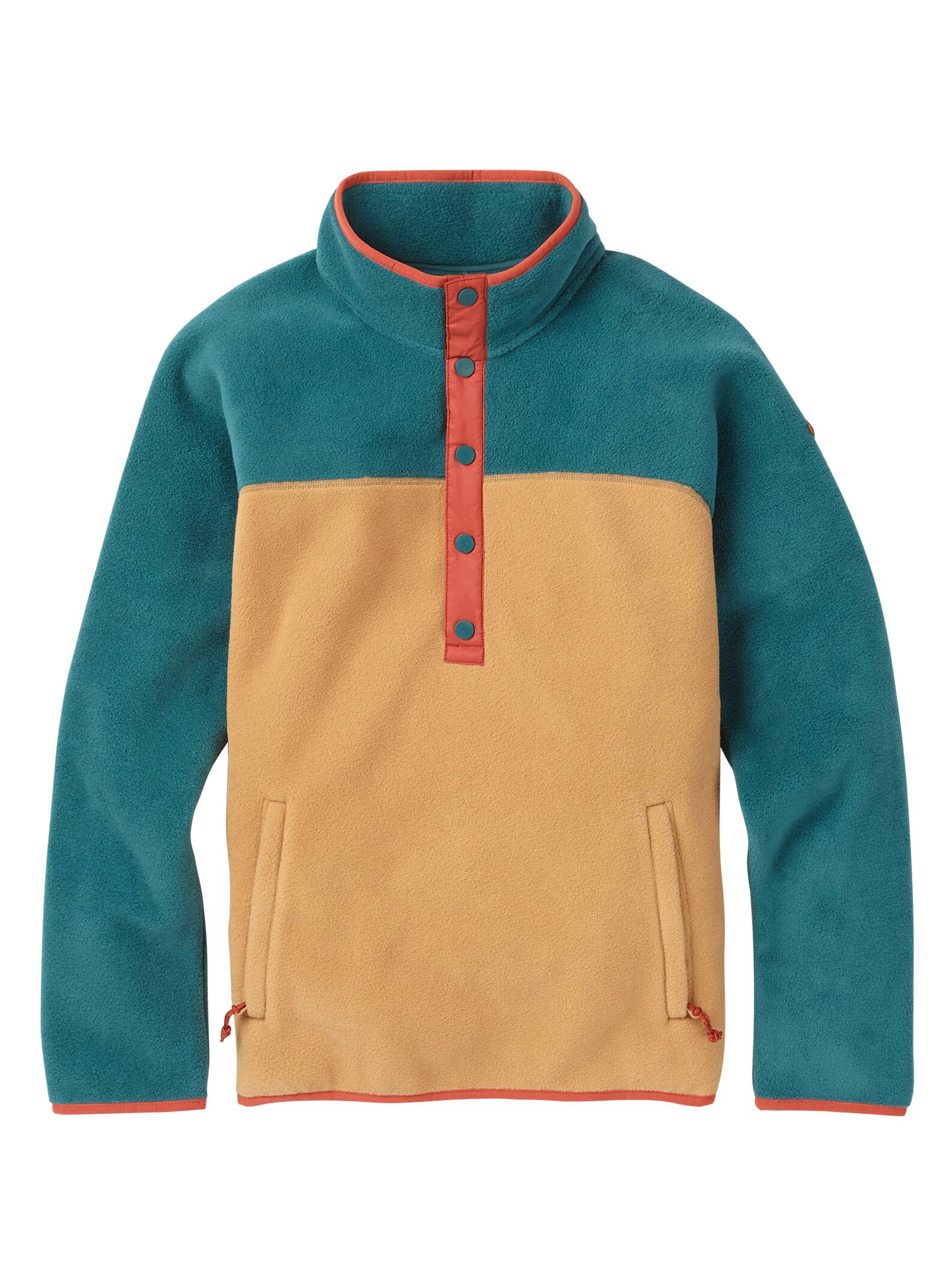 Burton - Sweat en polaire femme Hearth, Balsam / Camel, L